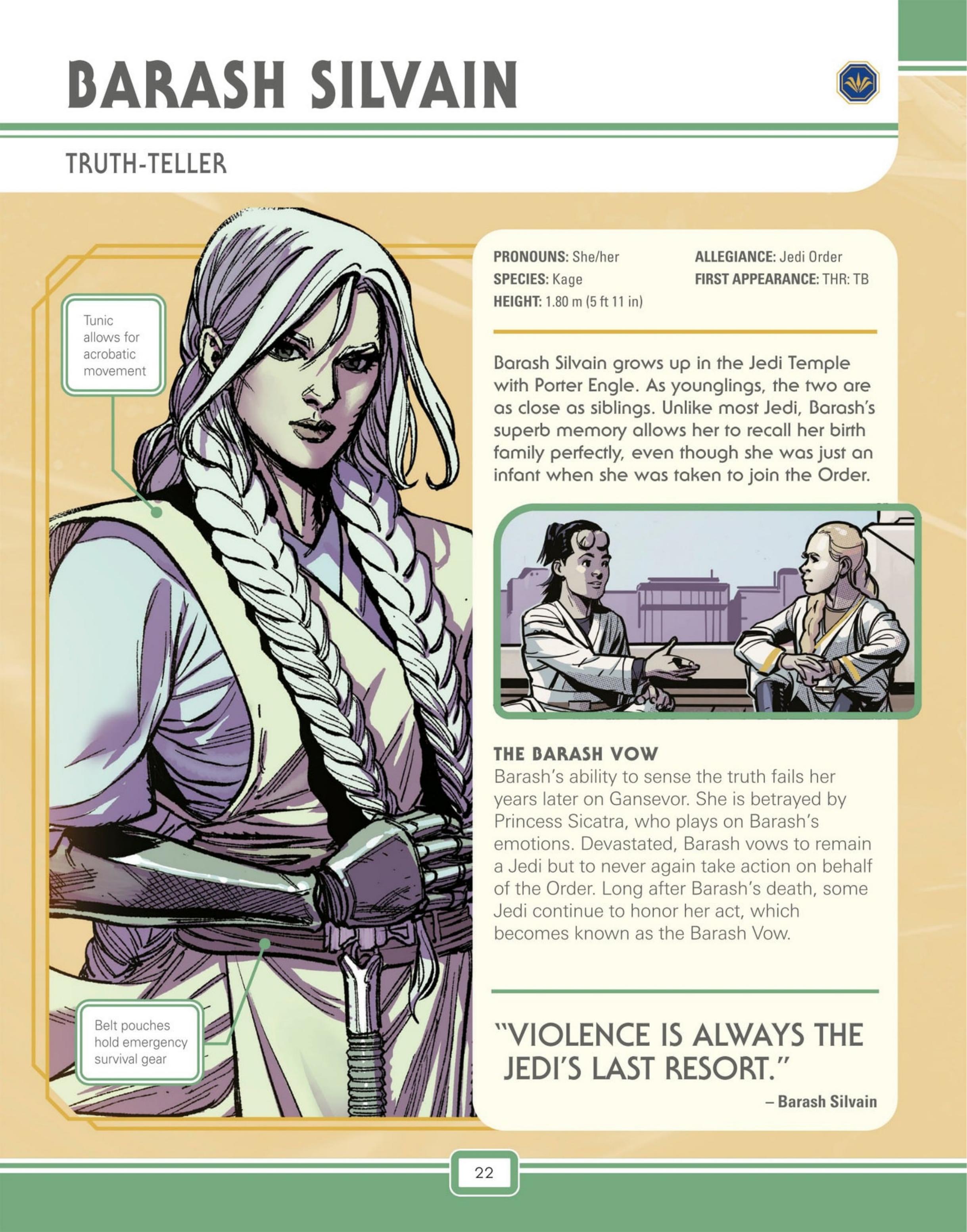 Read online Star Wars: The High Republic Character Encyclopedia comic -  Issue # TPB (Part 1) - 24