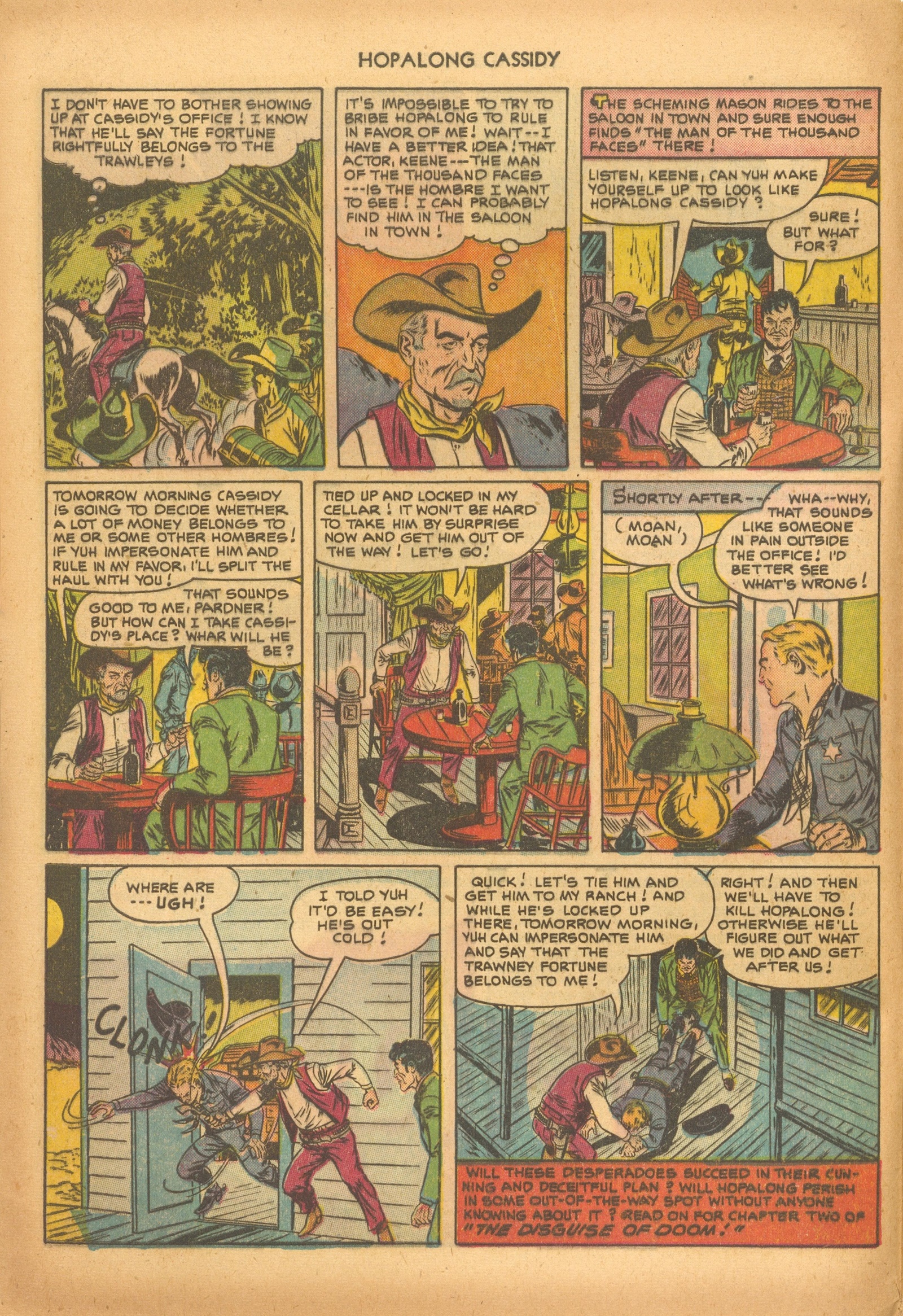Read online Hopalong Cassidy comic -  Issue #68 - 8