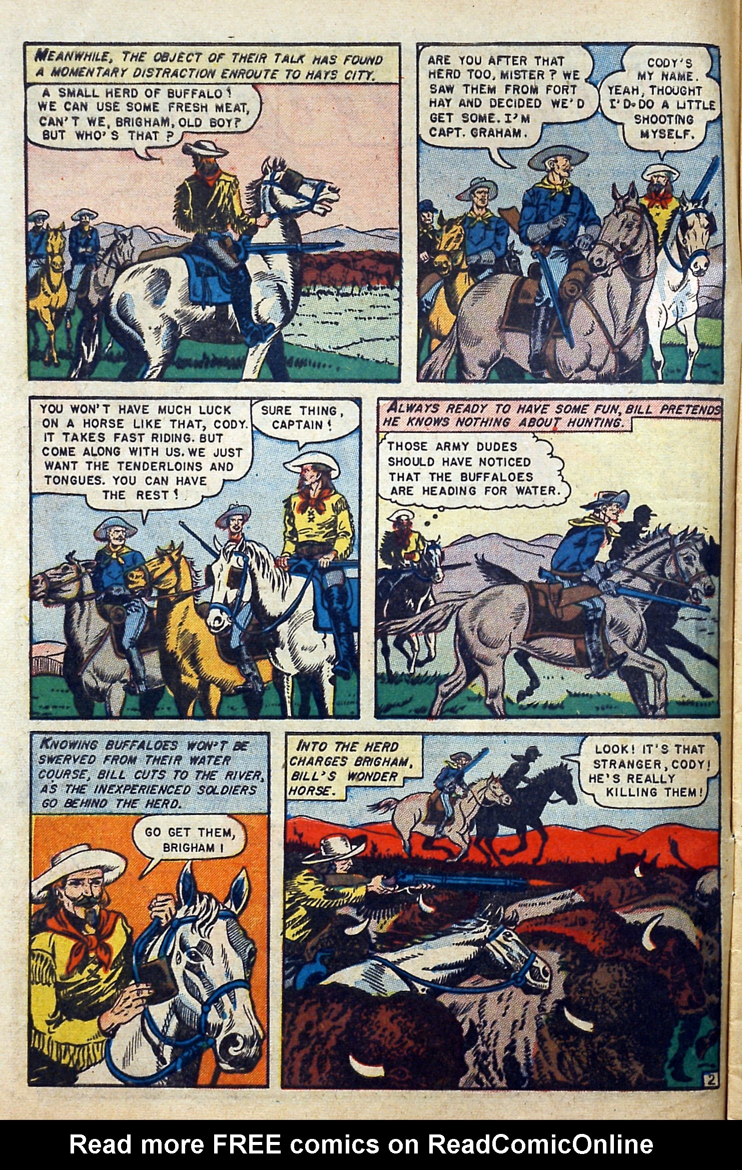 Read online Buffalo Bill comic -  Issue #2 - 4
