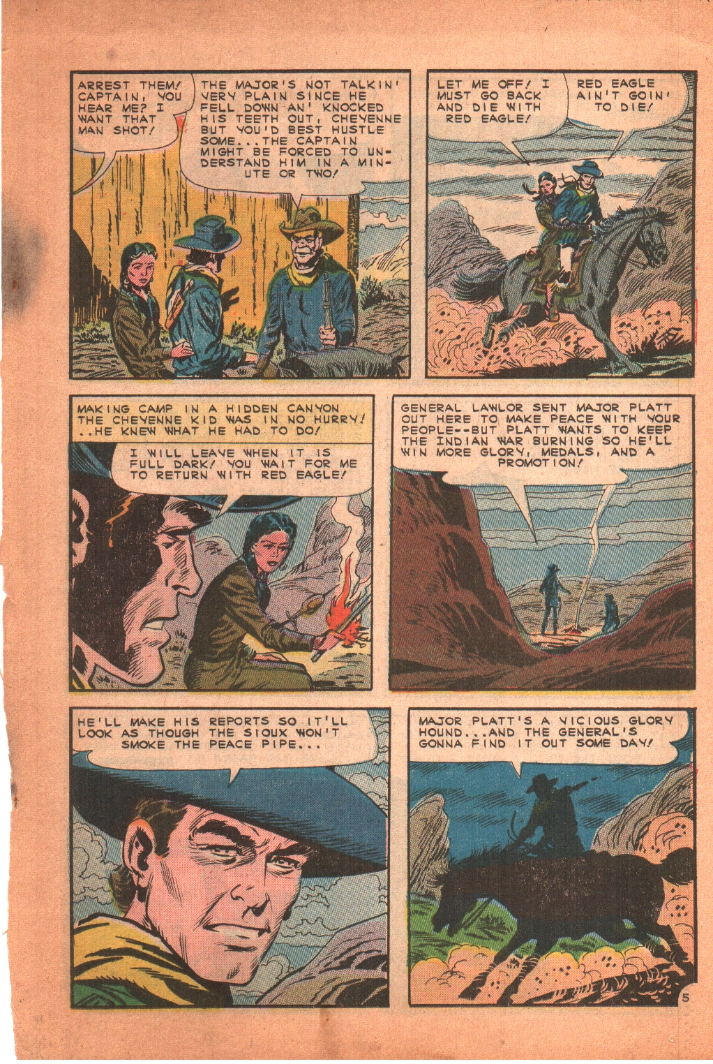 Read online Cheyenne Kid comic -  Issue #53 - 19