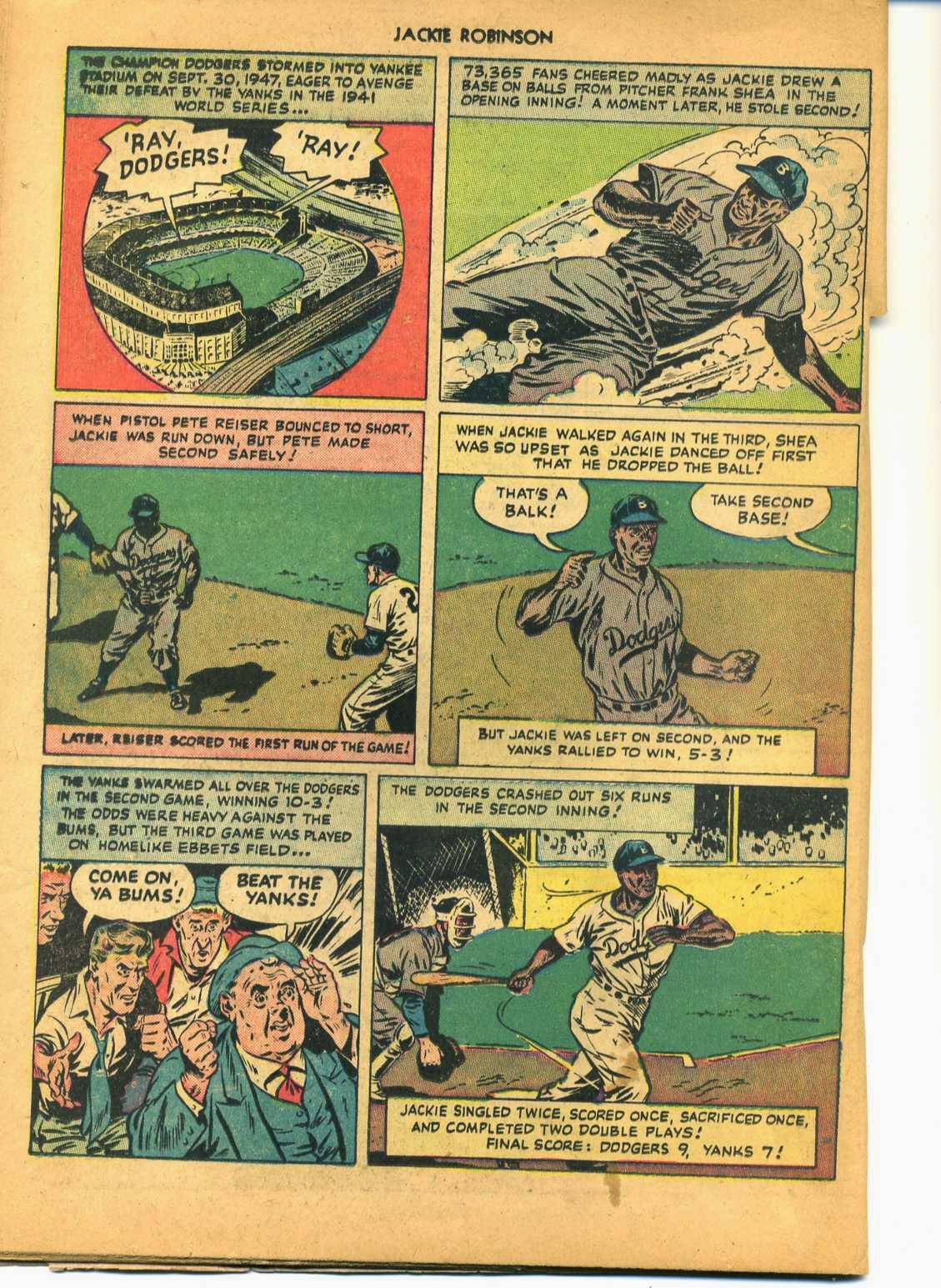 Read online Jackie Robinson comic -  Issue #1 - 27