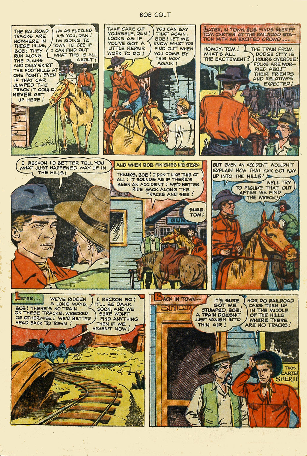 Read online Bob Colt Western comic -  Issue #2 - 5