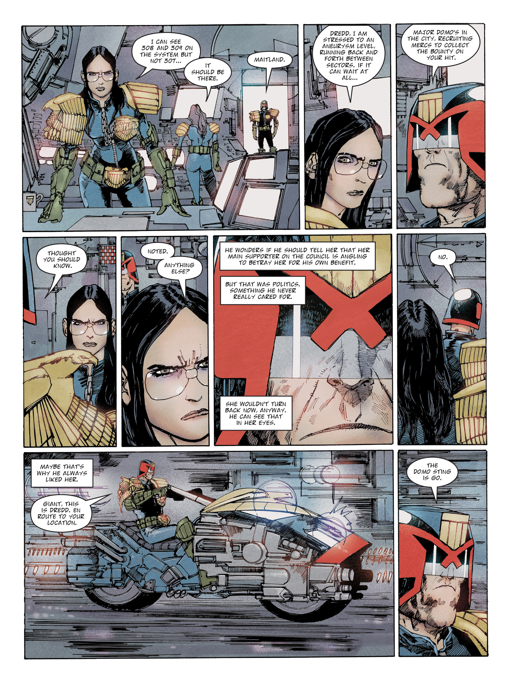 Read online 2000 AD comic -  Issue #2367 - 7