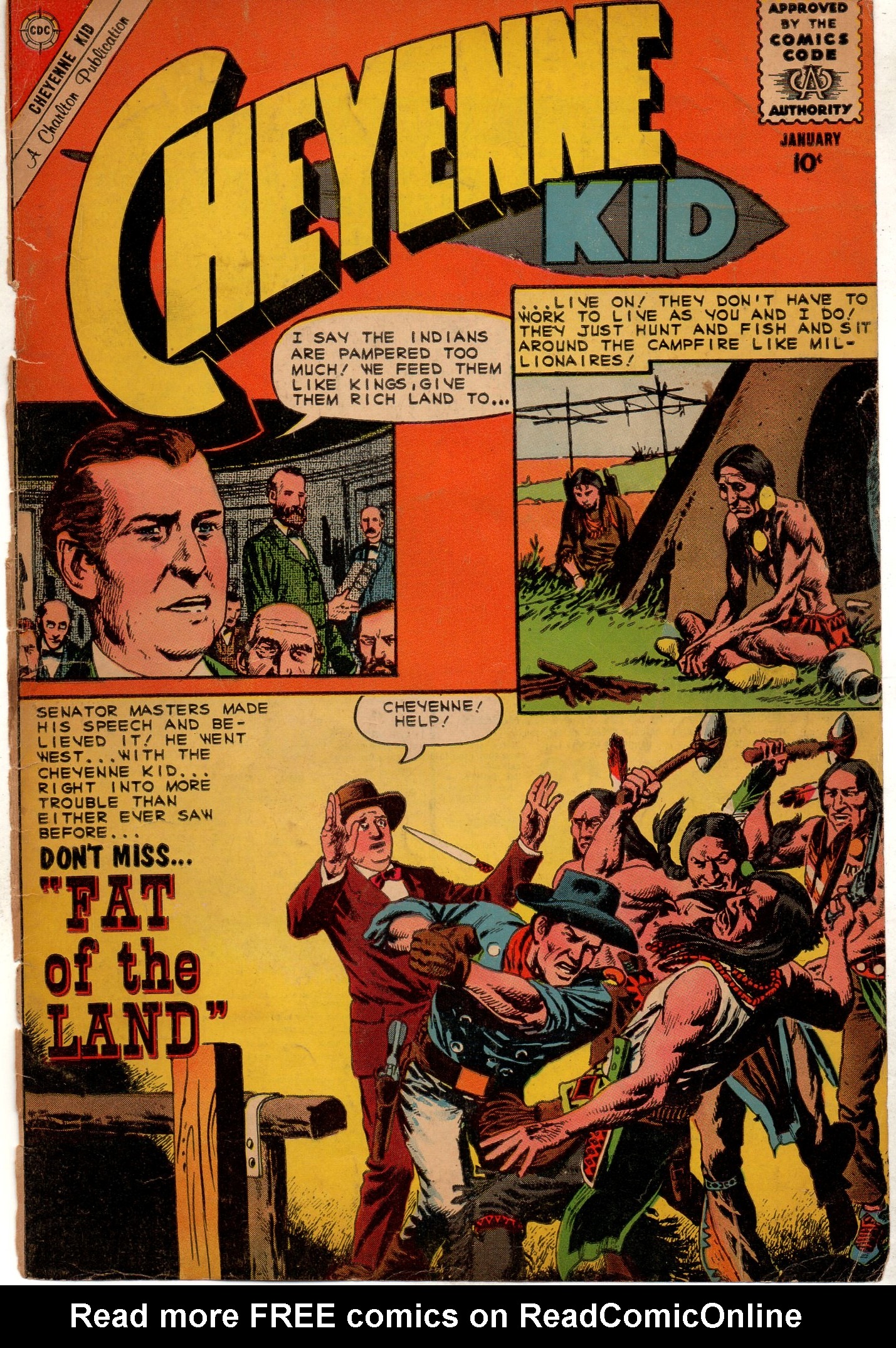 Read online Cheyenne Kid comic -  Issue #26 - 1