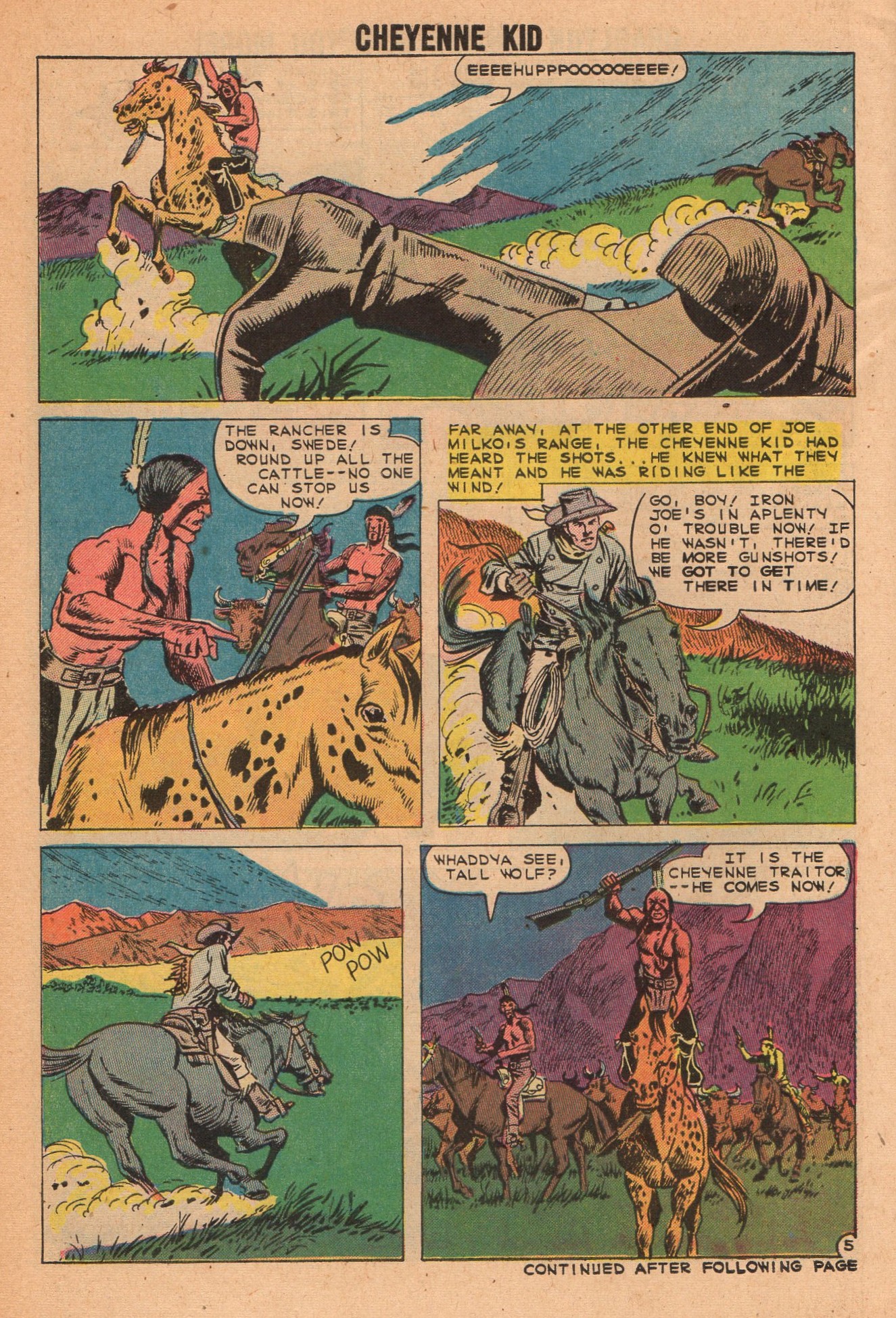Read online Cheyenne Kid comic -  Issue #21 - 30