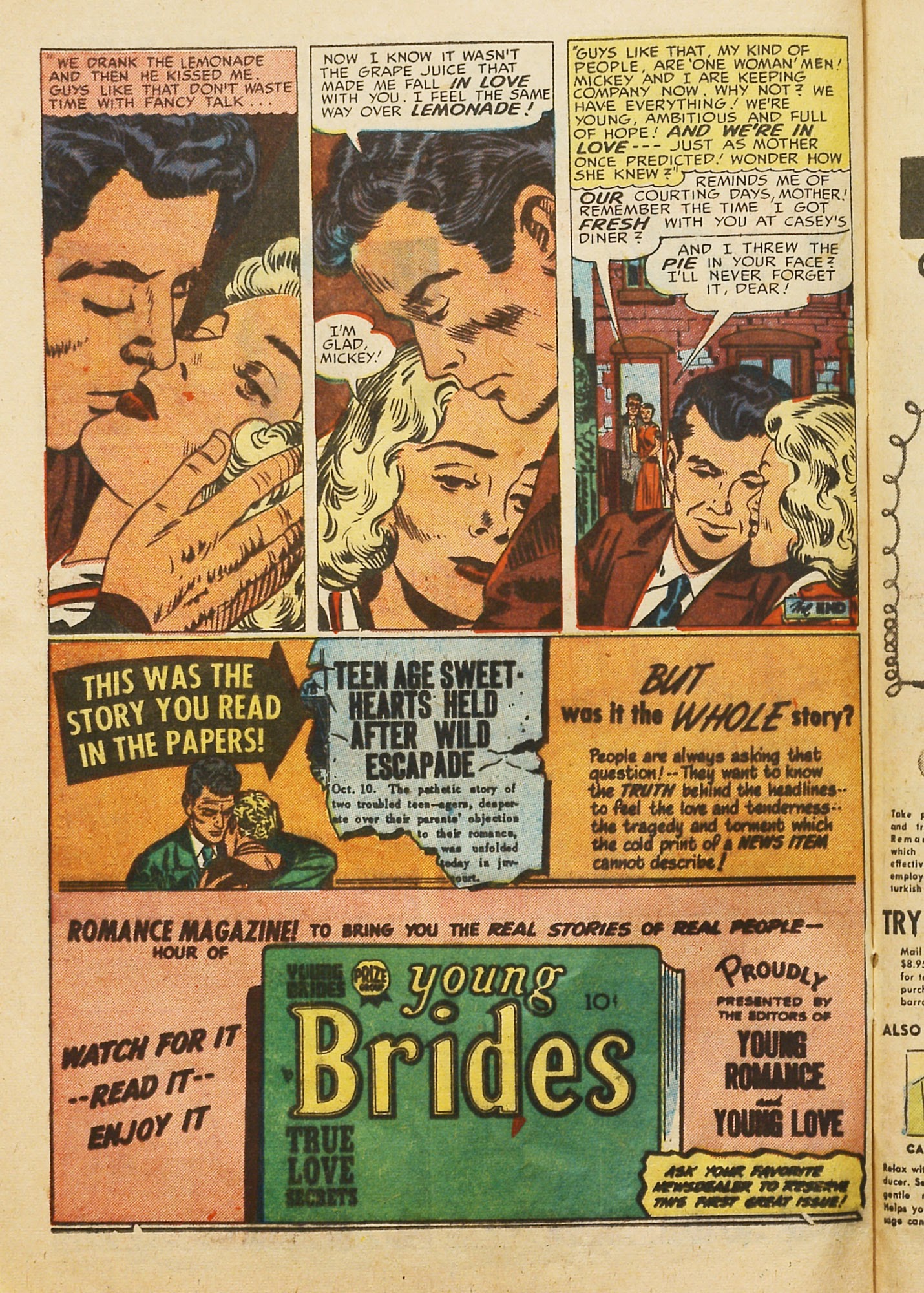 Read online Young Love (1949) comic -  Issue #42 - 32