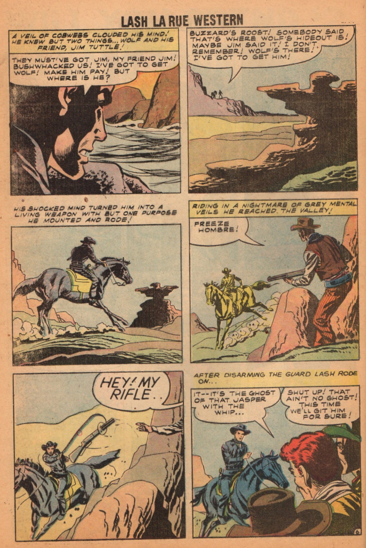 Read online Lash Larue Western (1949) comic -  Issue #71 - 25