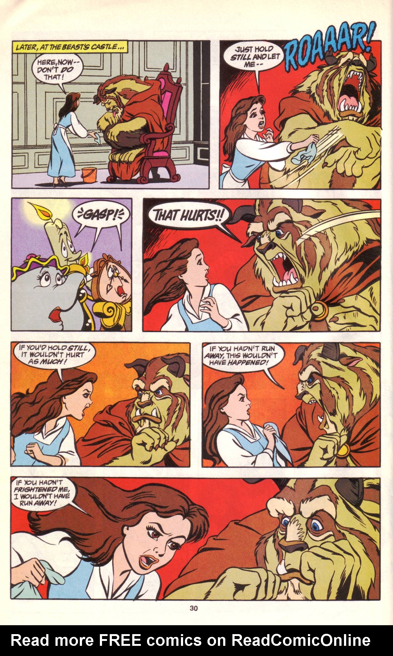 Read online Disney's Beauty and The Beast (1991) comic -  Issue # Full - 32