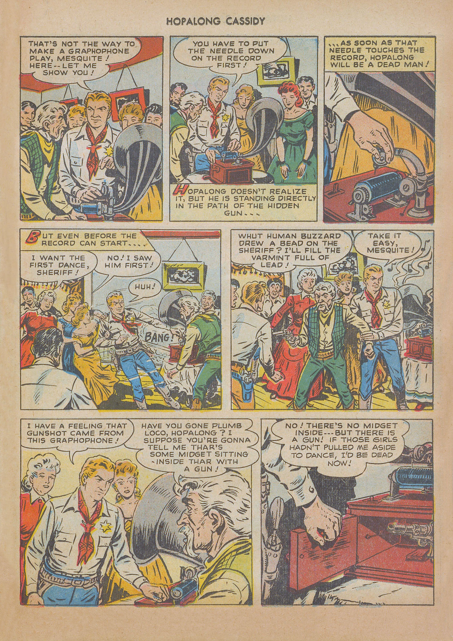 Read online Hopalong Cassidy comic -  Issue #25 - 27