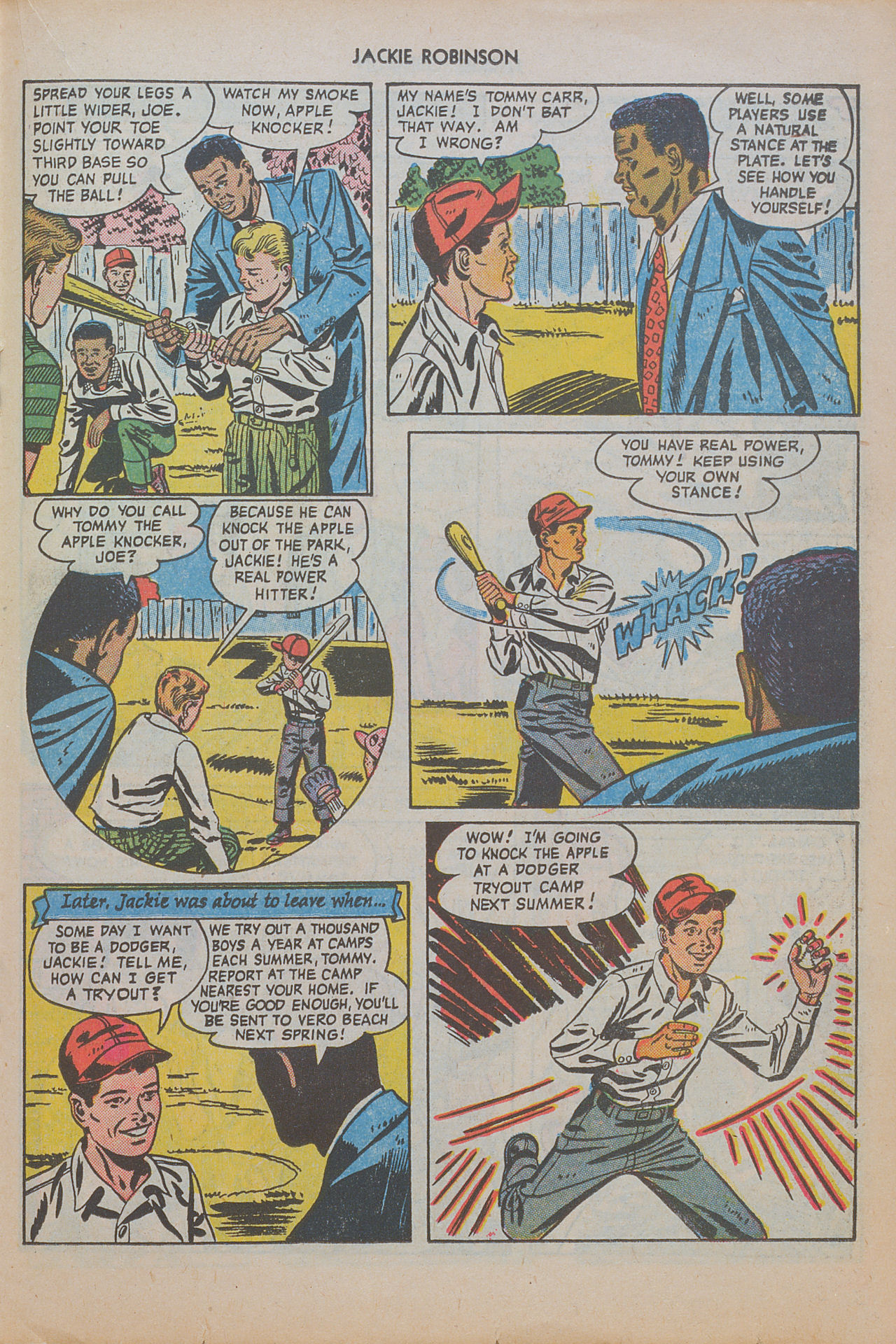 Read online Jackie Robinson comic -  Issue #5 - 19