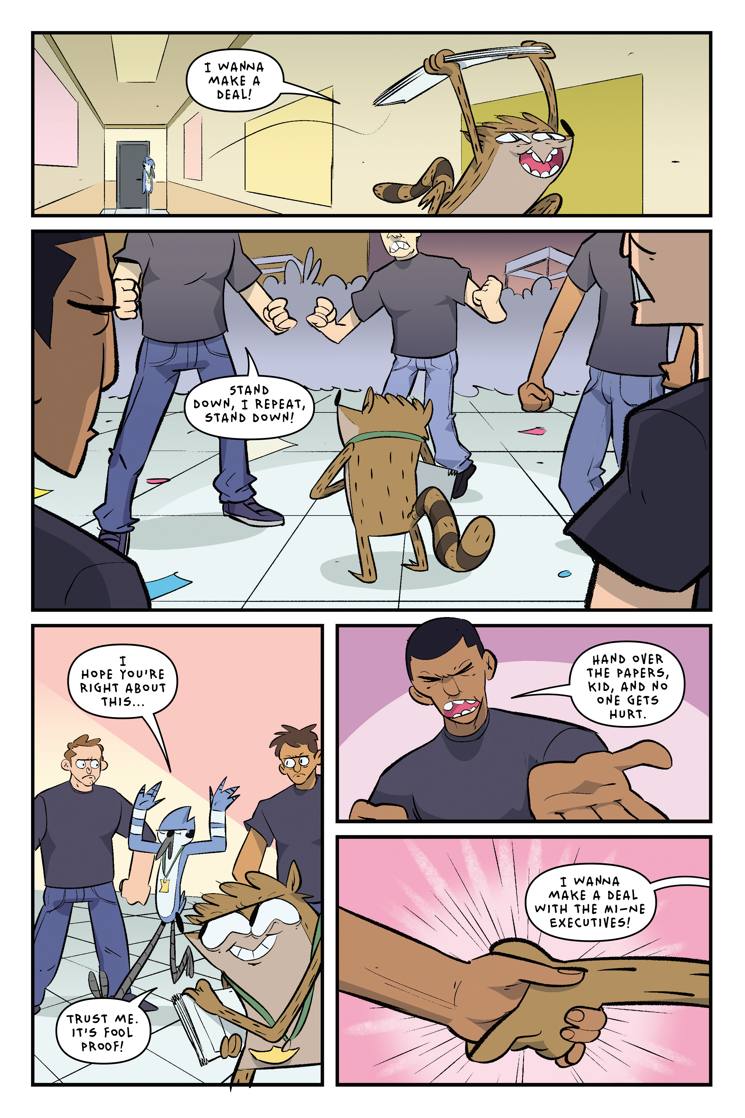 Read online Regular Show: Comic Conned comic -  Issue # TPB - 118