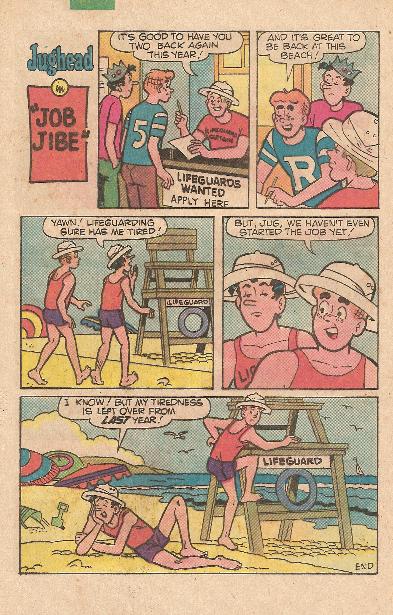 Read online Jughead's Jokes comic -  Issue #70 - 32