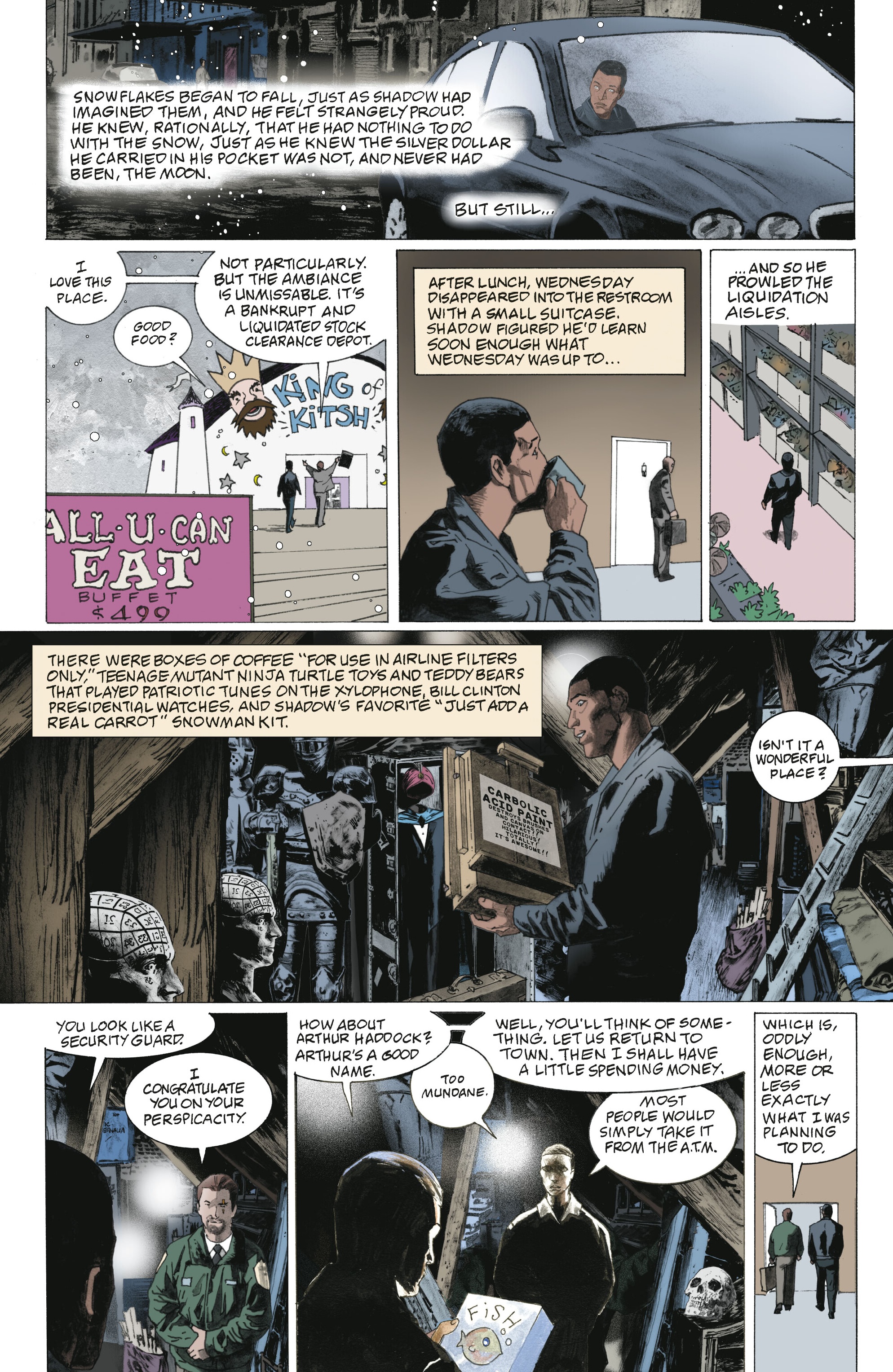 Read online The Complete American Gods comic -  Issue # TPB (Part 2) - 14