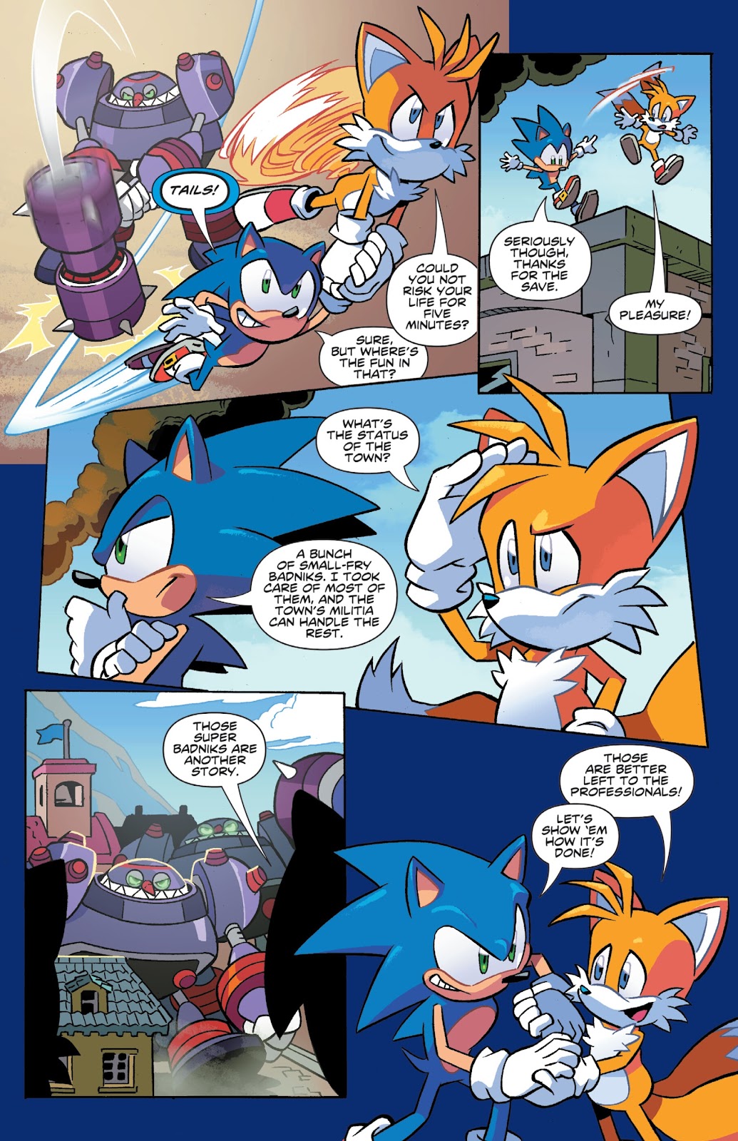 Sonic the Hedgehog: Sonic & Tails: Best Buds Forever issue TPB - Page 14