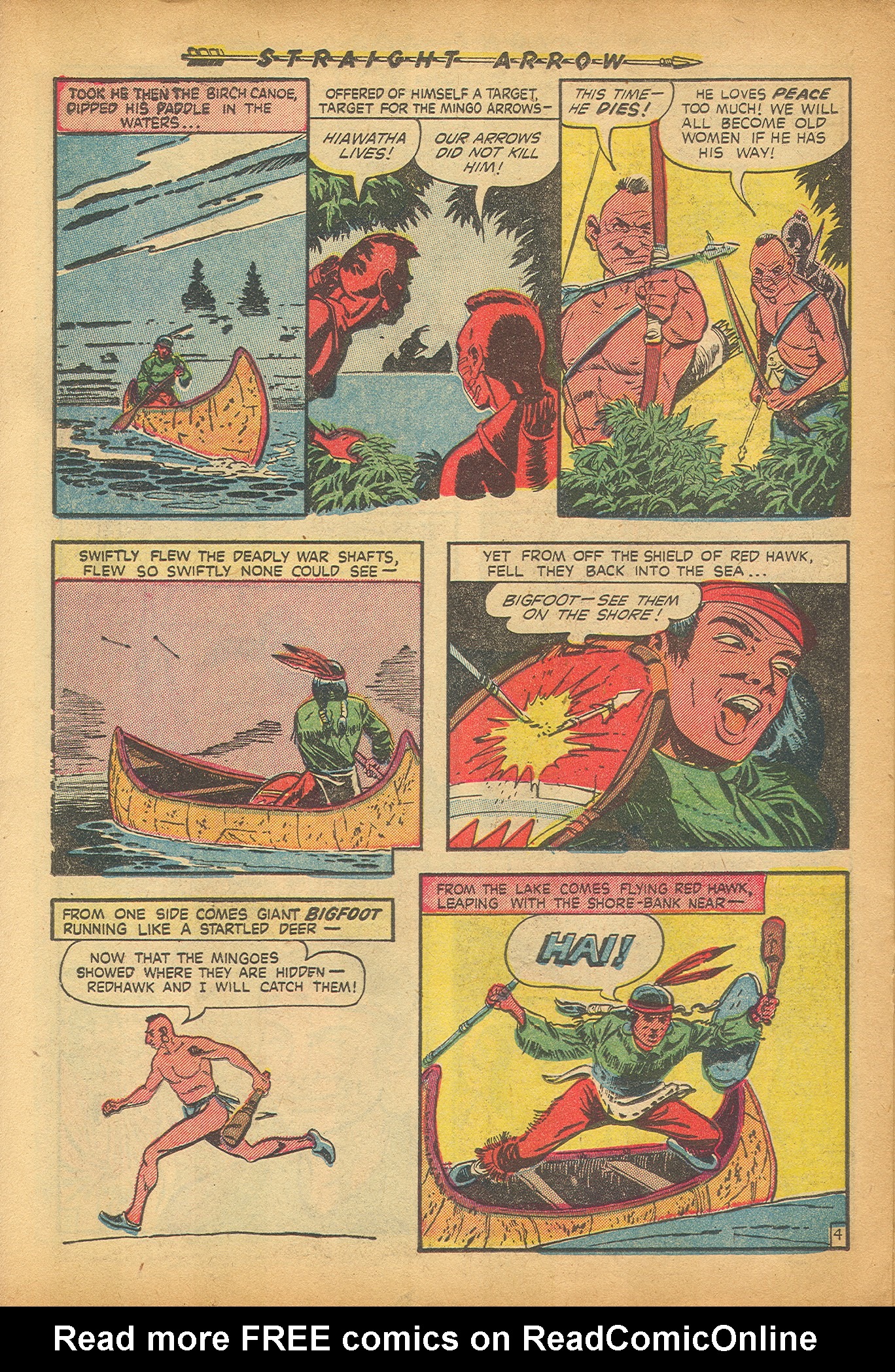 Read online Straight Arrow comic -  Issue #25 - 22