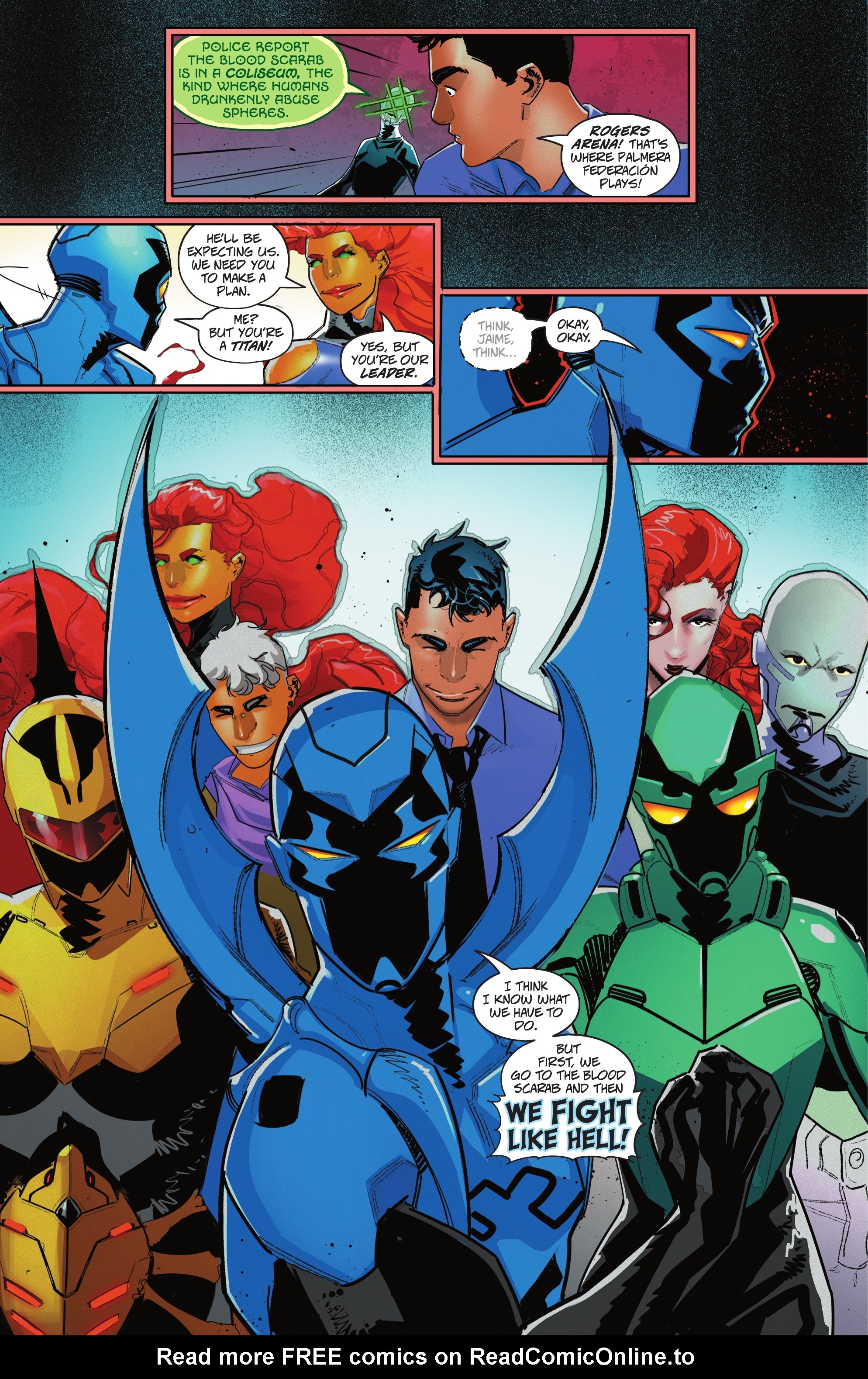 Read online Blue Beetle (2023) comic -  Issue #5 - 16