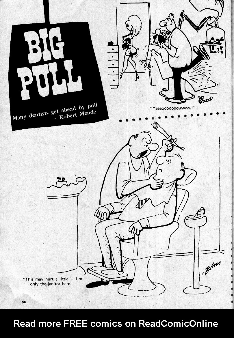 Read online Cartoons and Gags comic -  Issue #81 - 56