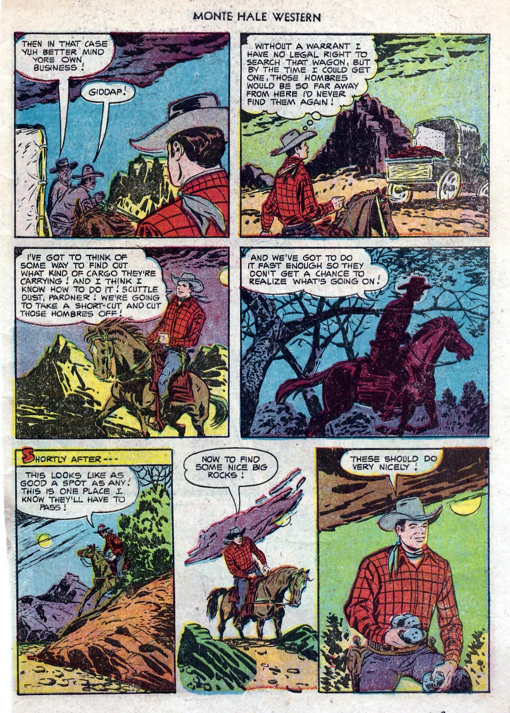 Read online Monte Hale Western comic -  Issue #82 - 7