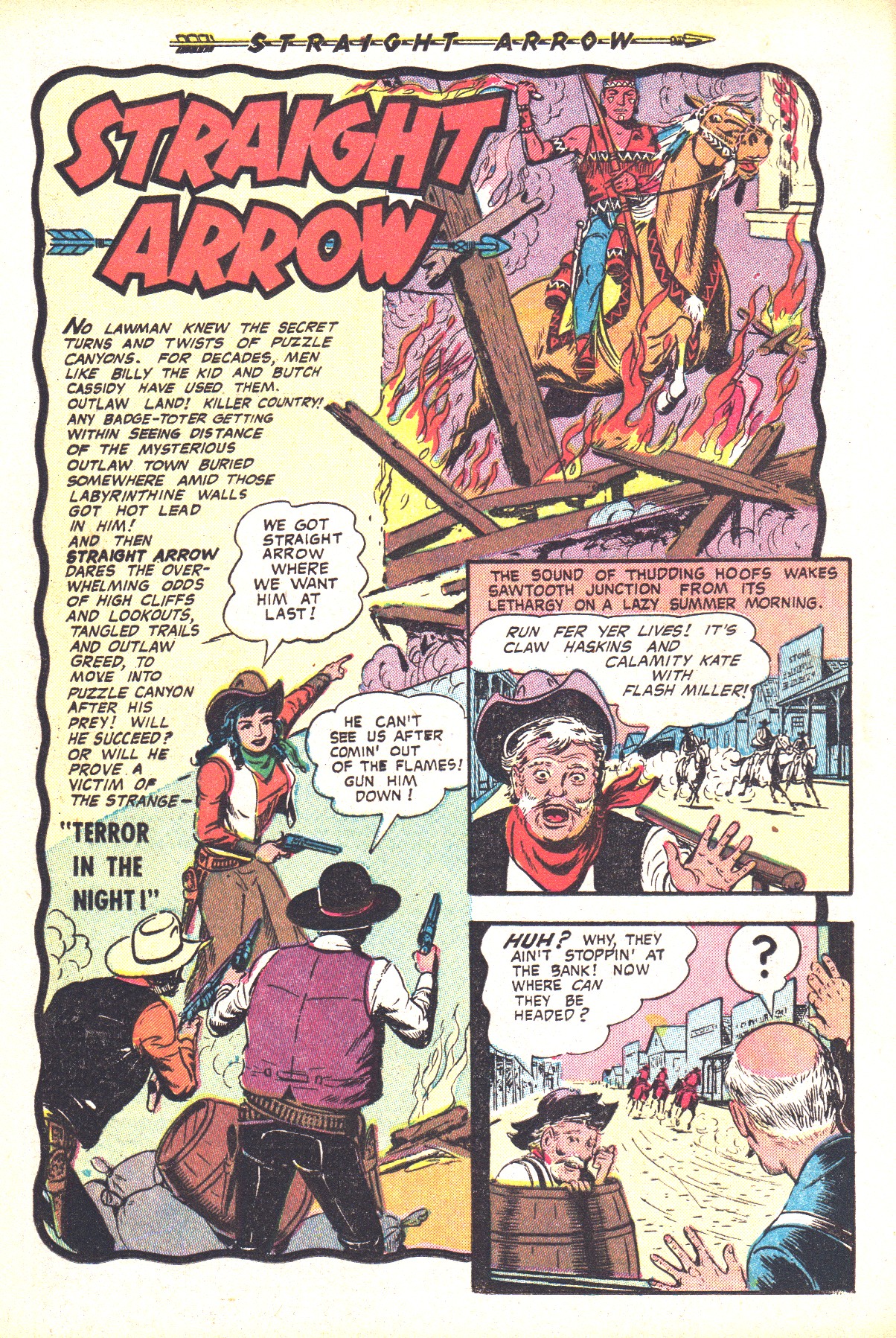 Read online Straight Arrow comic -  Issue #36 - 12