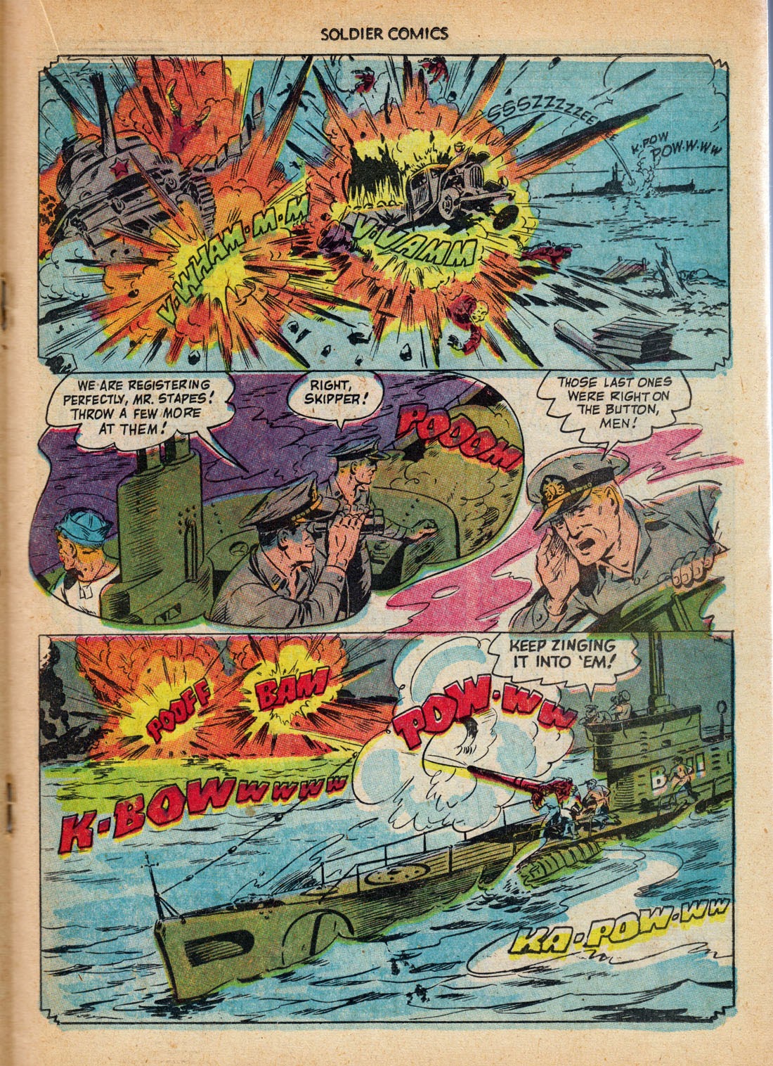 Read online Soldier Comics comic -  Issue #7 - 19