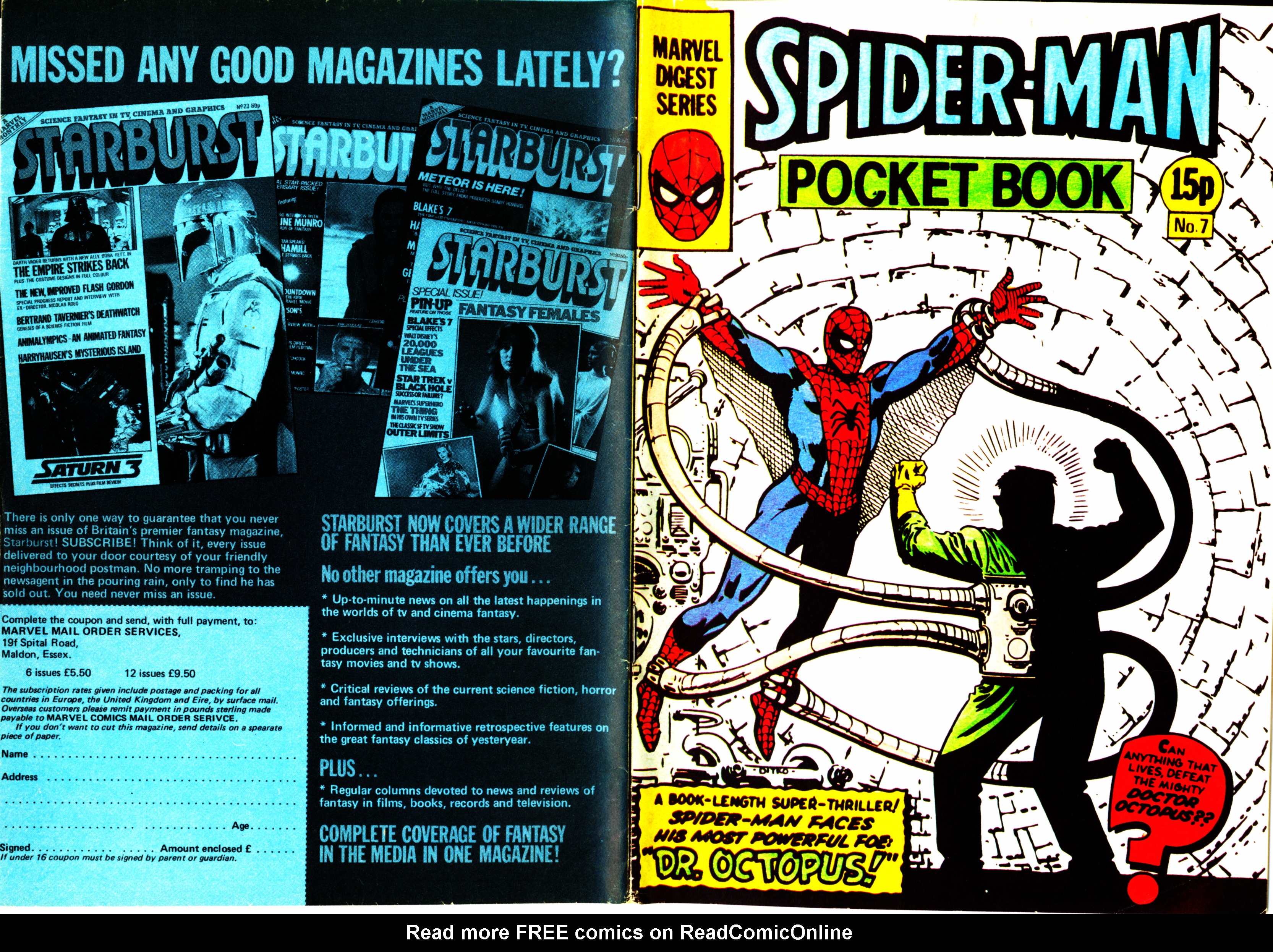 Read online Spider-Man Pocket Book comic -  Issue #7 - 2