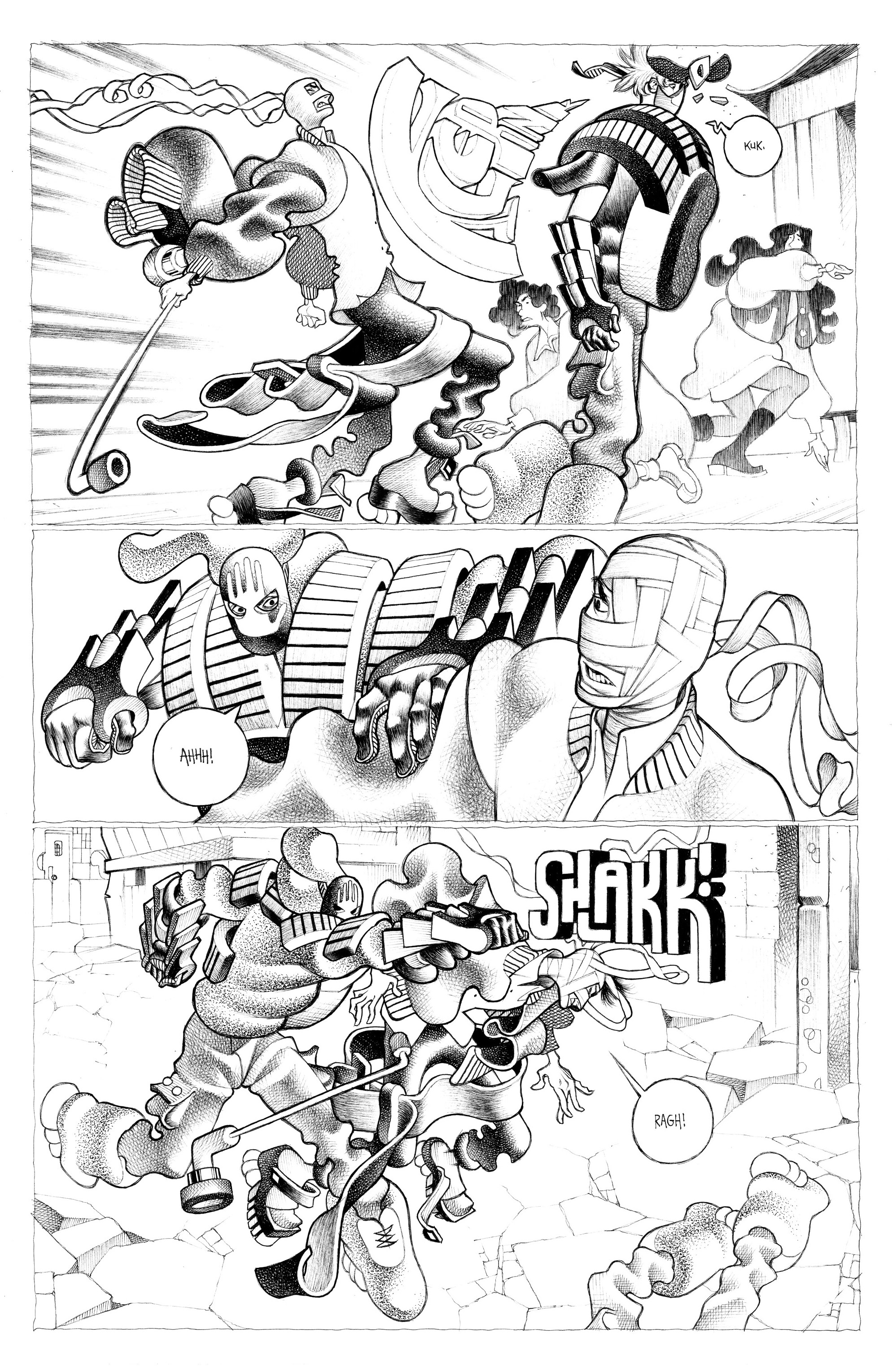 Read online Faceless and the Family comic -  Issue #4 - 9