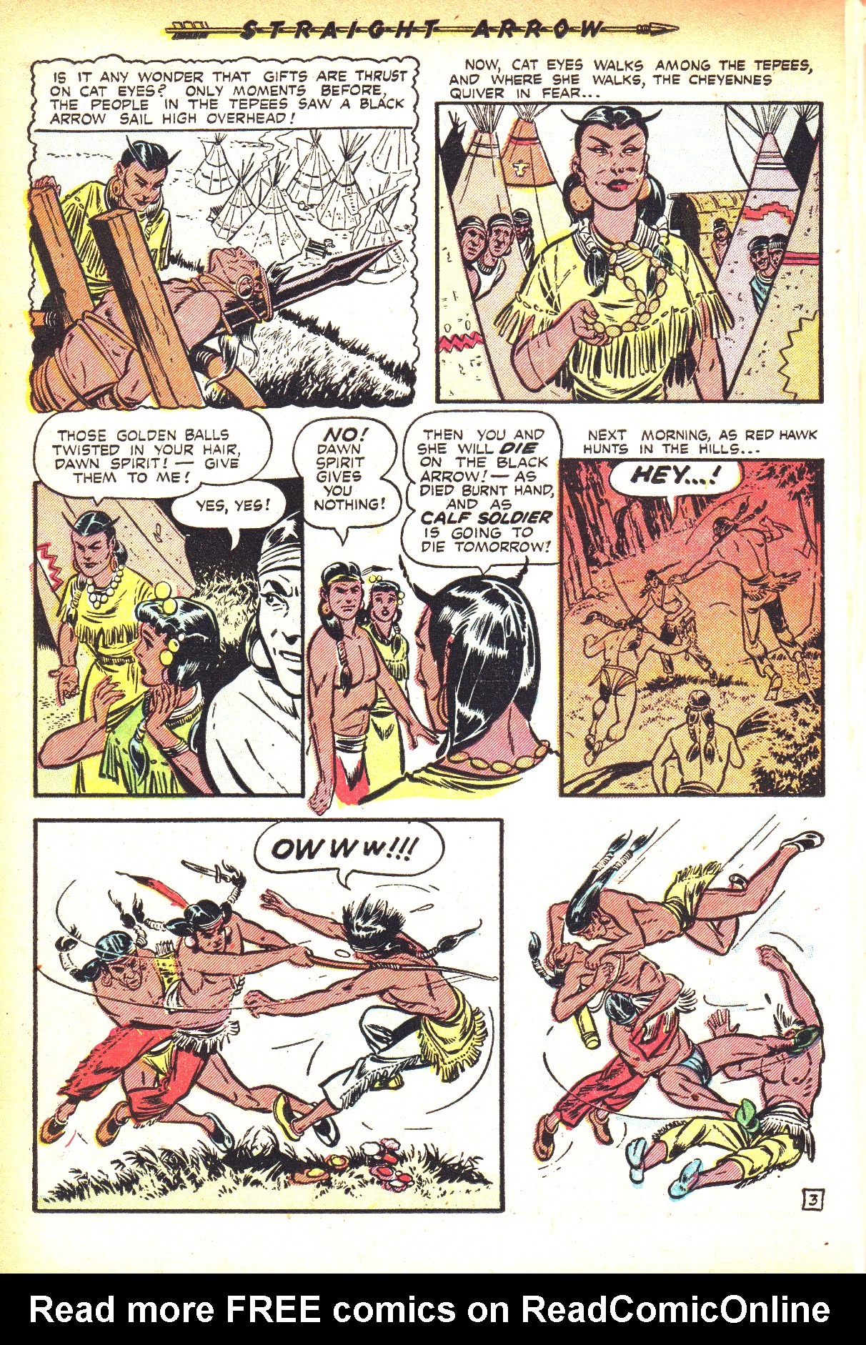 Read online Straight Arrow comic -  Issue #30 - 22