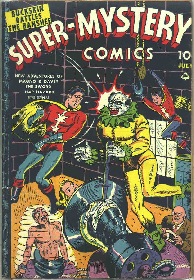Read online Super-Mystery Comics comic -  Issue #17 - 1