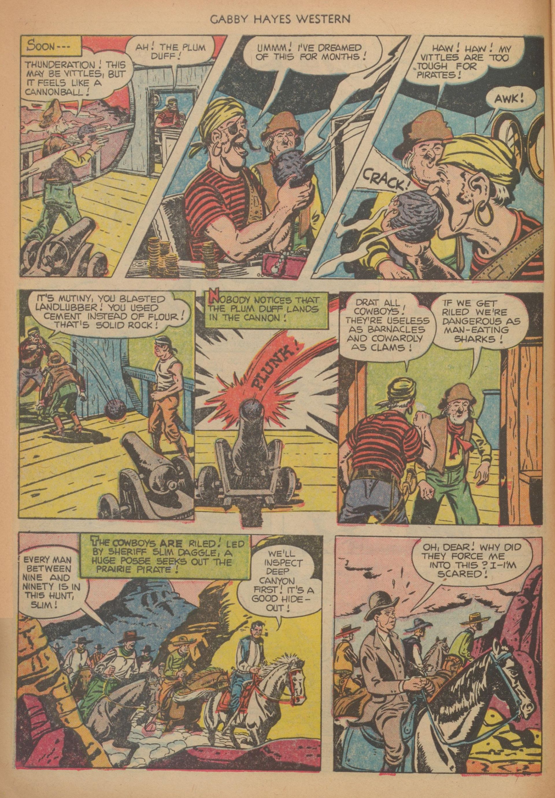 Read online Gabby Hayes Western comic -  Issue #39 - 6