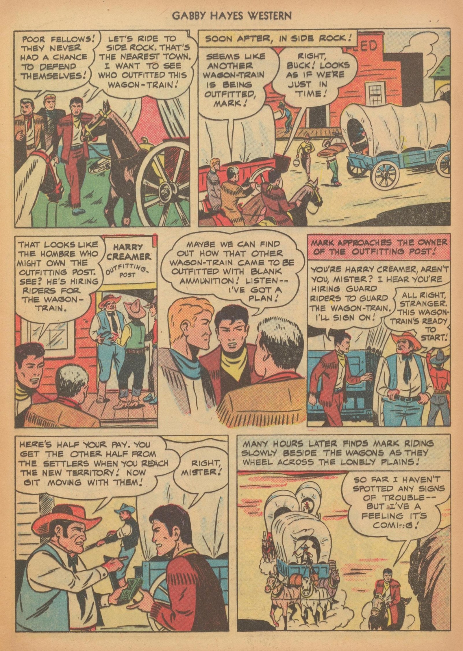 Read online Gabby Hayes Western comic -  Issue #6 - 13
