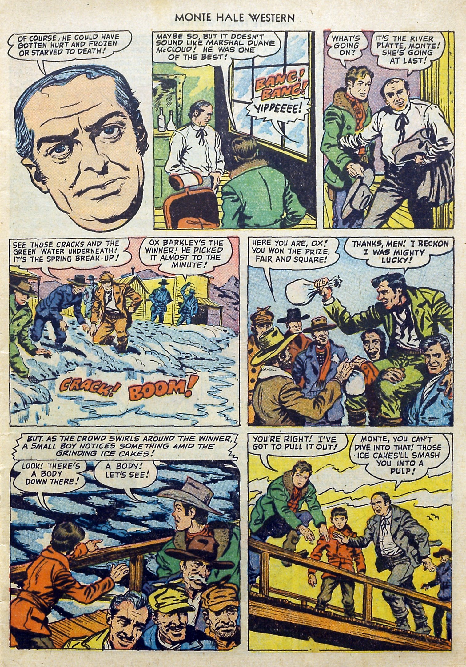 Read online Monte Hale Western comic -  Issue #71 - 4