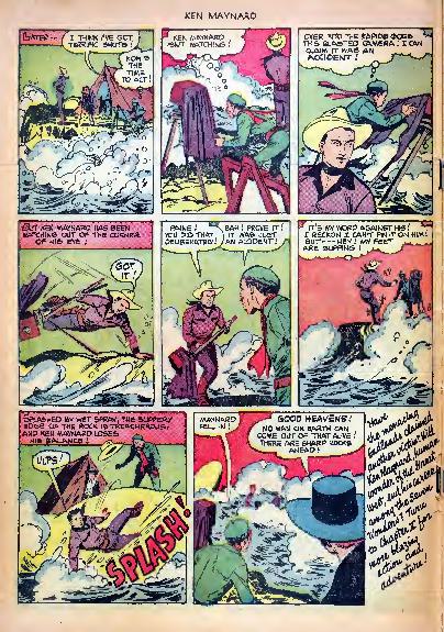 Read online Ken Maynard Western comic -  Issue #7 - 10