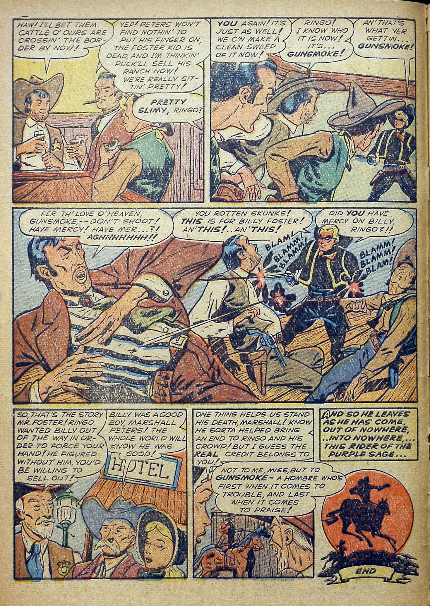 Read online Gunsmoke comic -  Issue #1 - 10