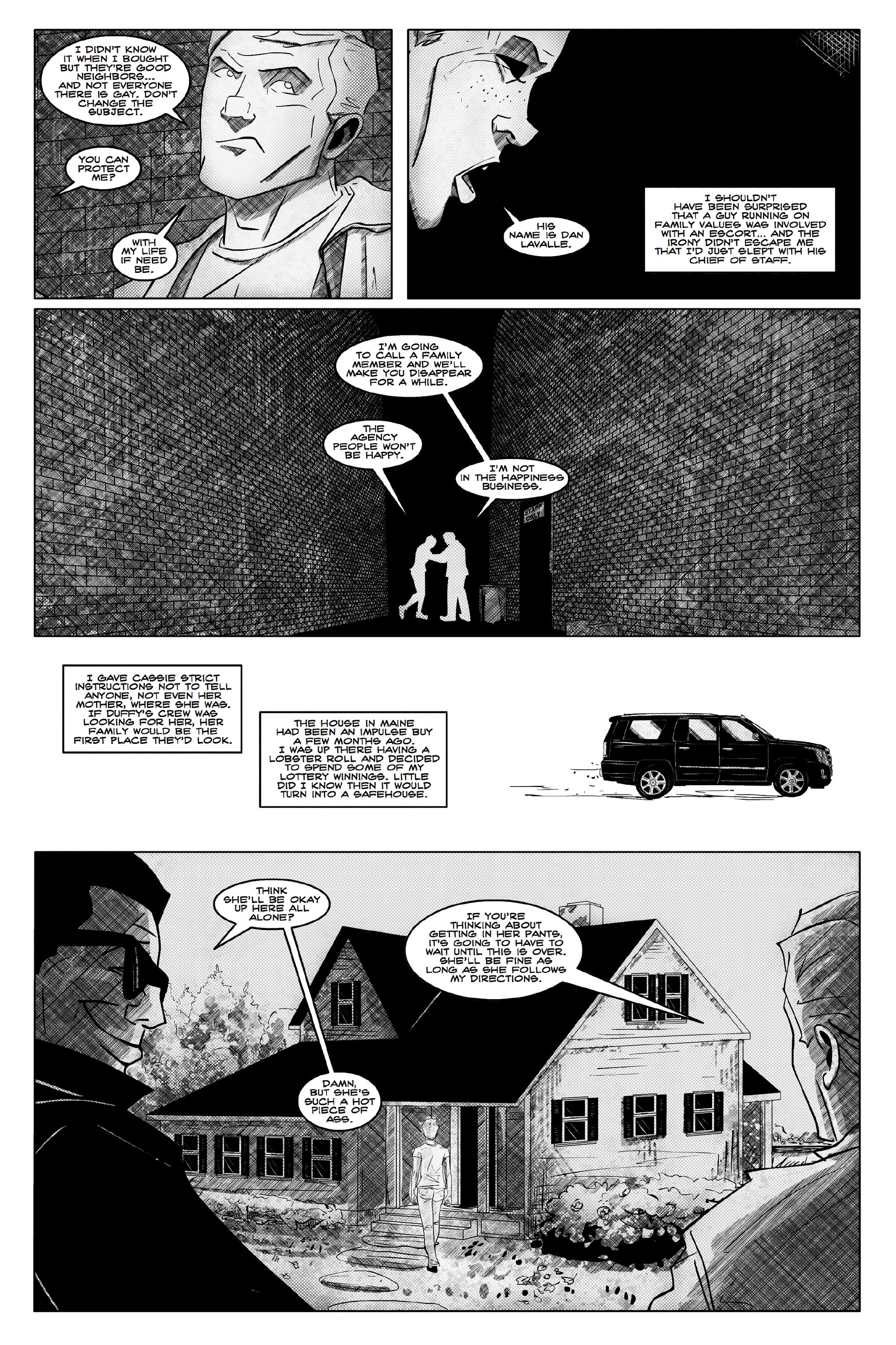 Read online Two Redheads & A Dead Blonde comic -  Issue #4 - 8