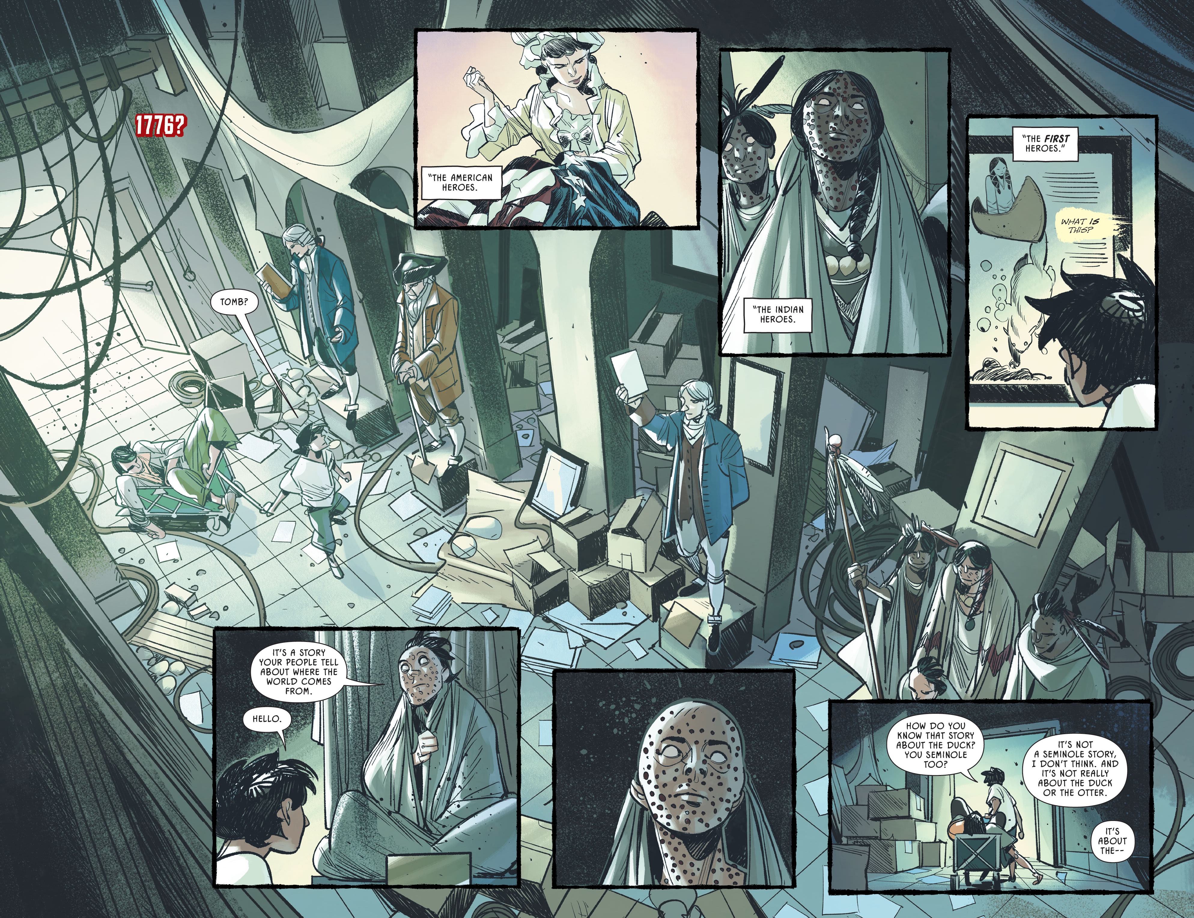 Read online Earthdivers comic -  Issue #13 - 14