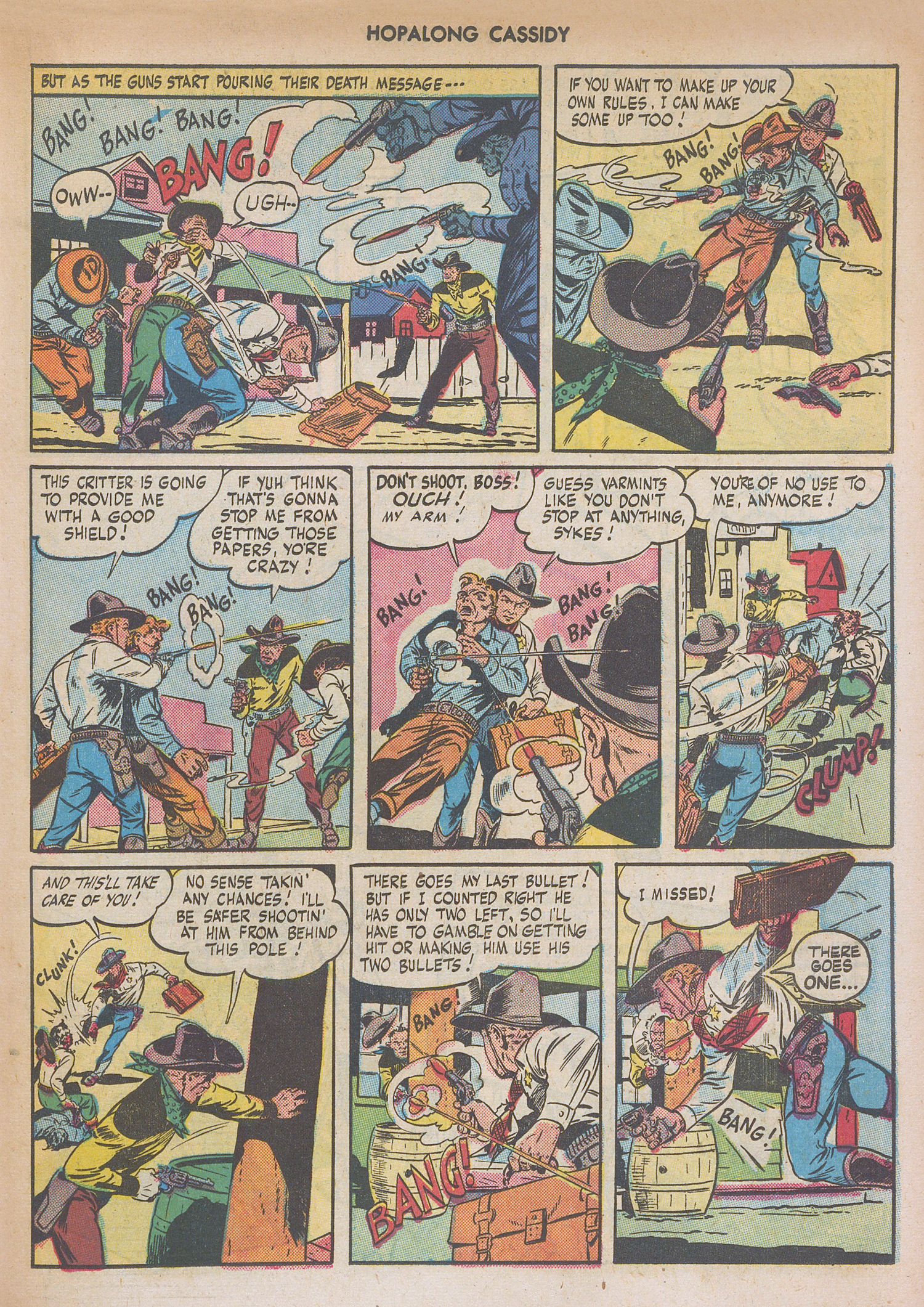 Read online Hopalong Cassidy comic -  Issue #7 - 27