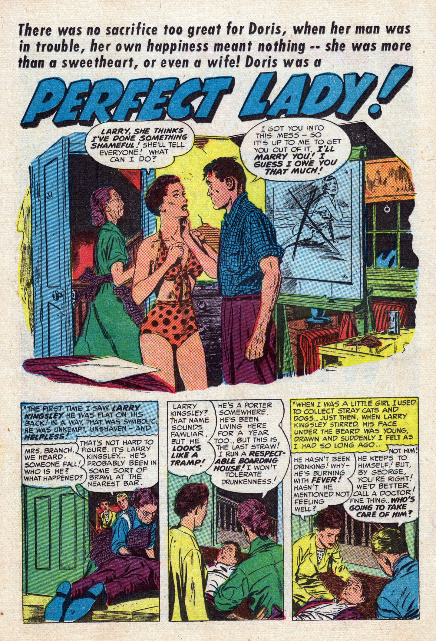 Read online Young Love (1949) comic -  Issue #58 - 16