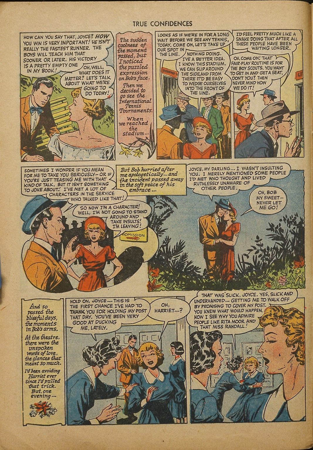 Read online True Confidences comic -  Issue #1 - 10