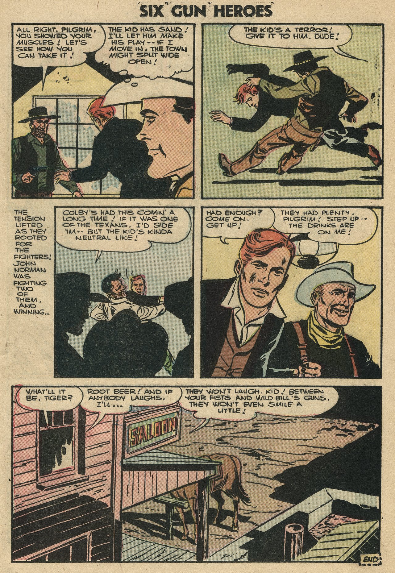 Read online Six-Gun Heroes comic -  Issue #38 - 25