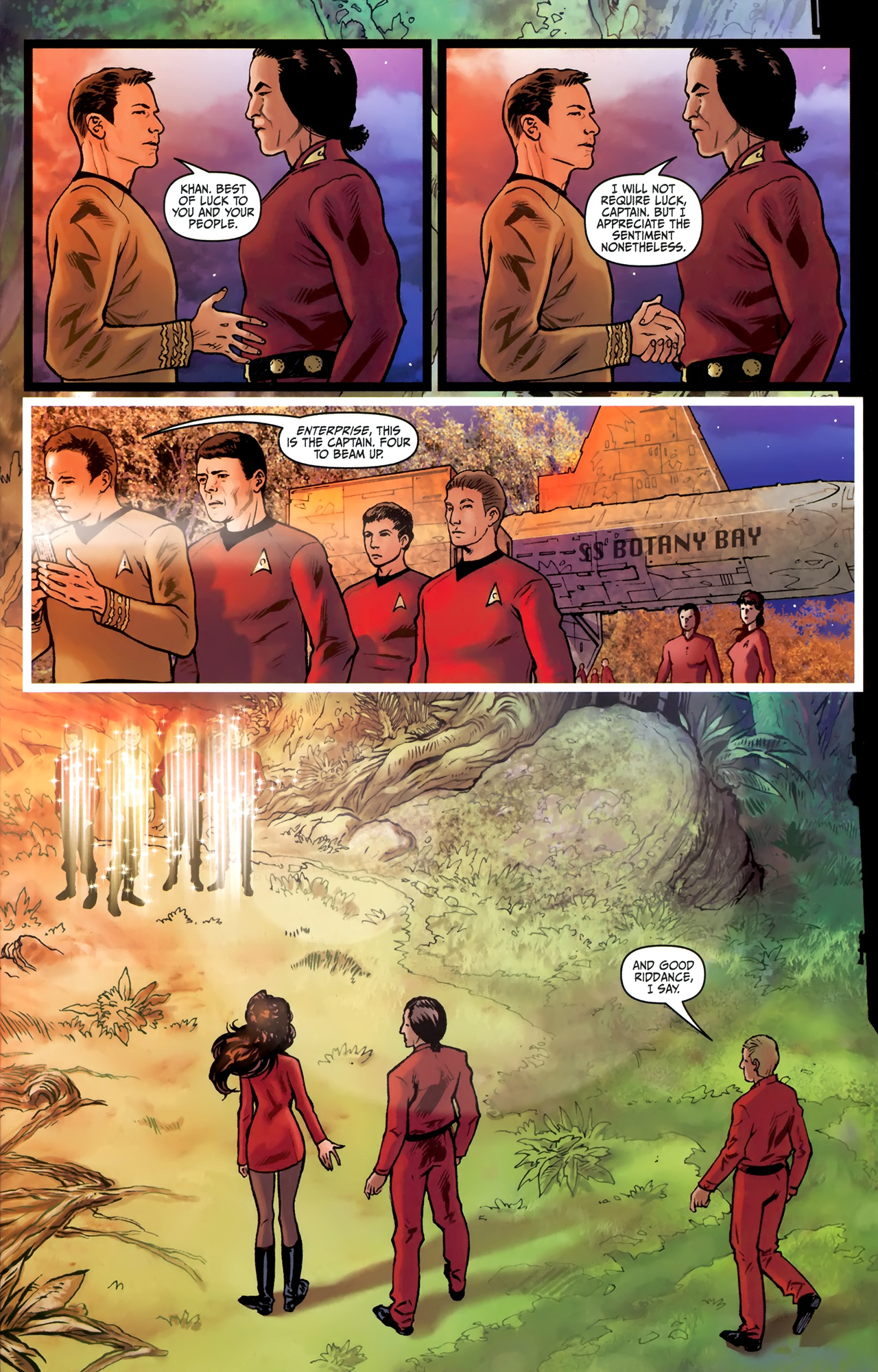 Read online Star Trek: Khan Ruling in Hell comic -  Issue #1 - 8