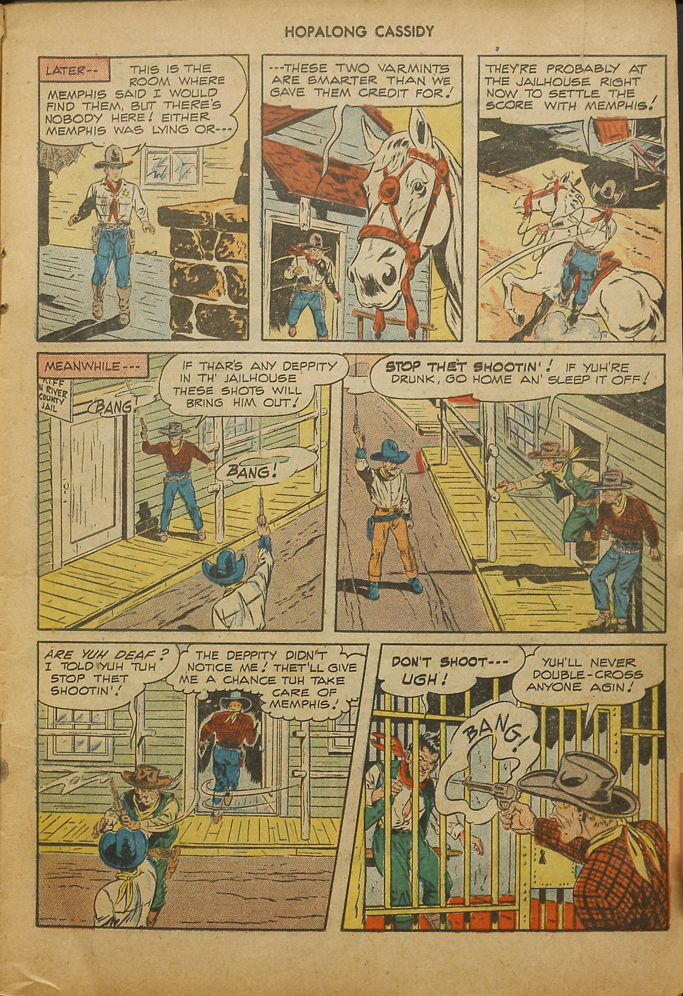 Read online Hopalong Cassidy comic -  Issue #24 - 11