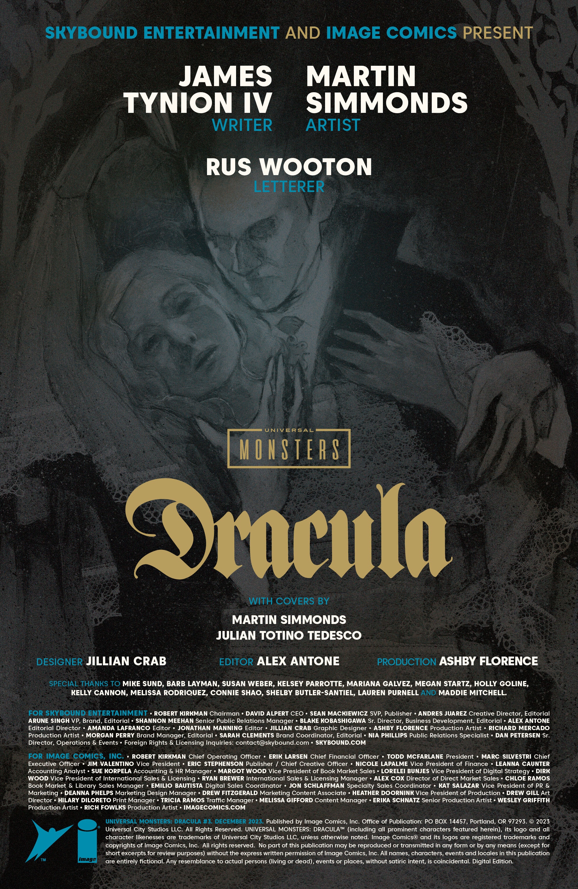 Read online Universal Monsters: Dracula comic -  Issue #3 - 2