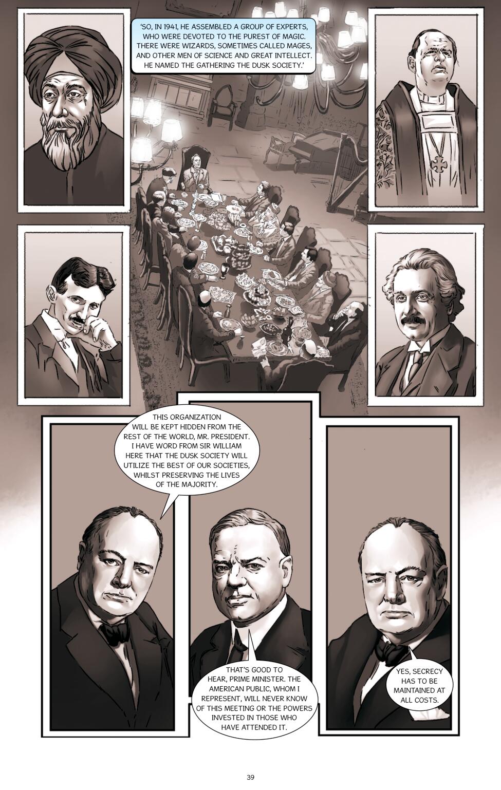 Read online Dusk Society comic -  Issue # TPB - 40