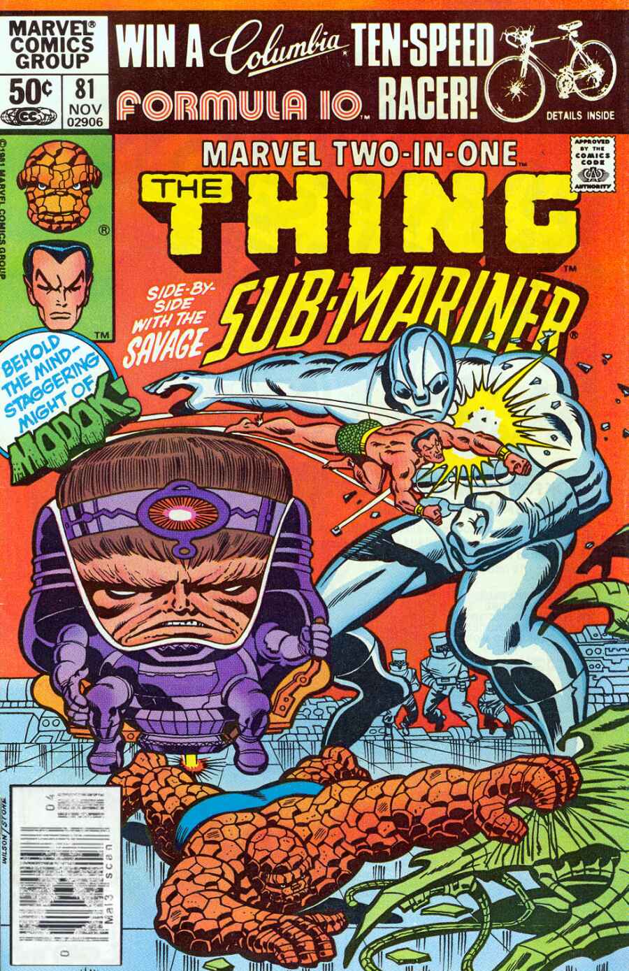 Read online Marvel Two-In-One comic -  Issue #81 - 1