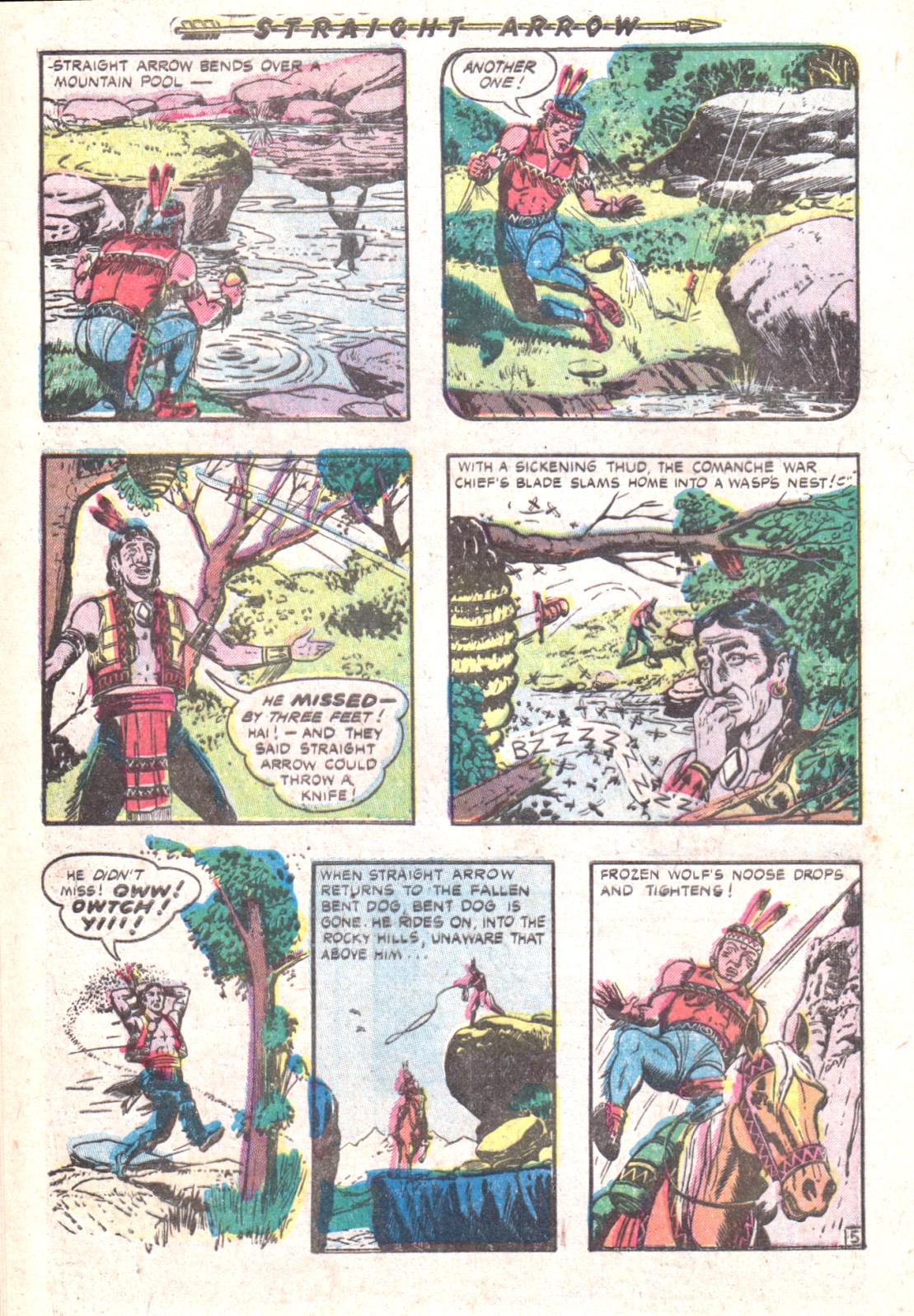 Read online Straight Arrow comic -  Issue #27 - 16