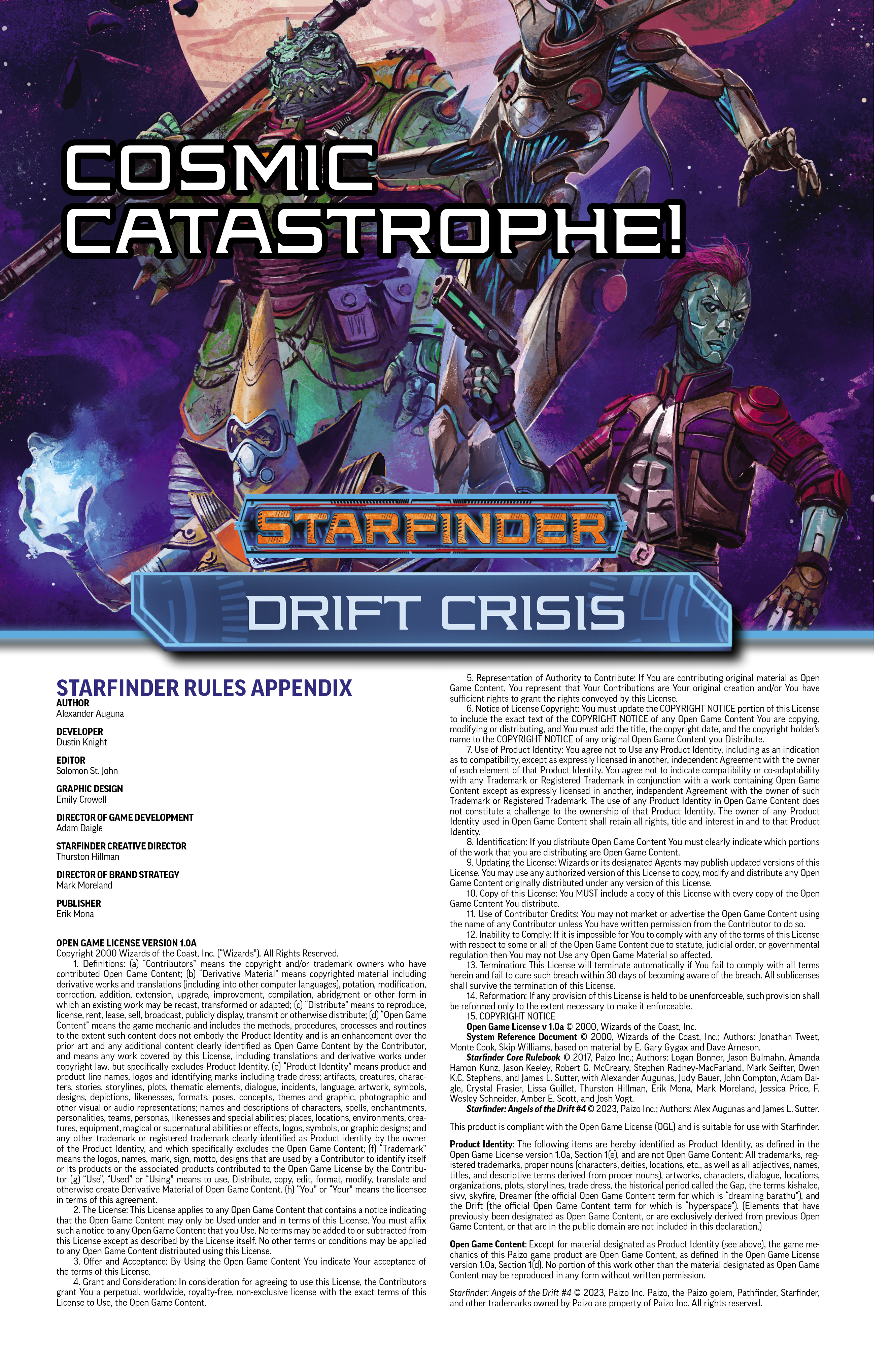 Read online Starfinder: Angels of the Drift comic -  Issue #4 - 30