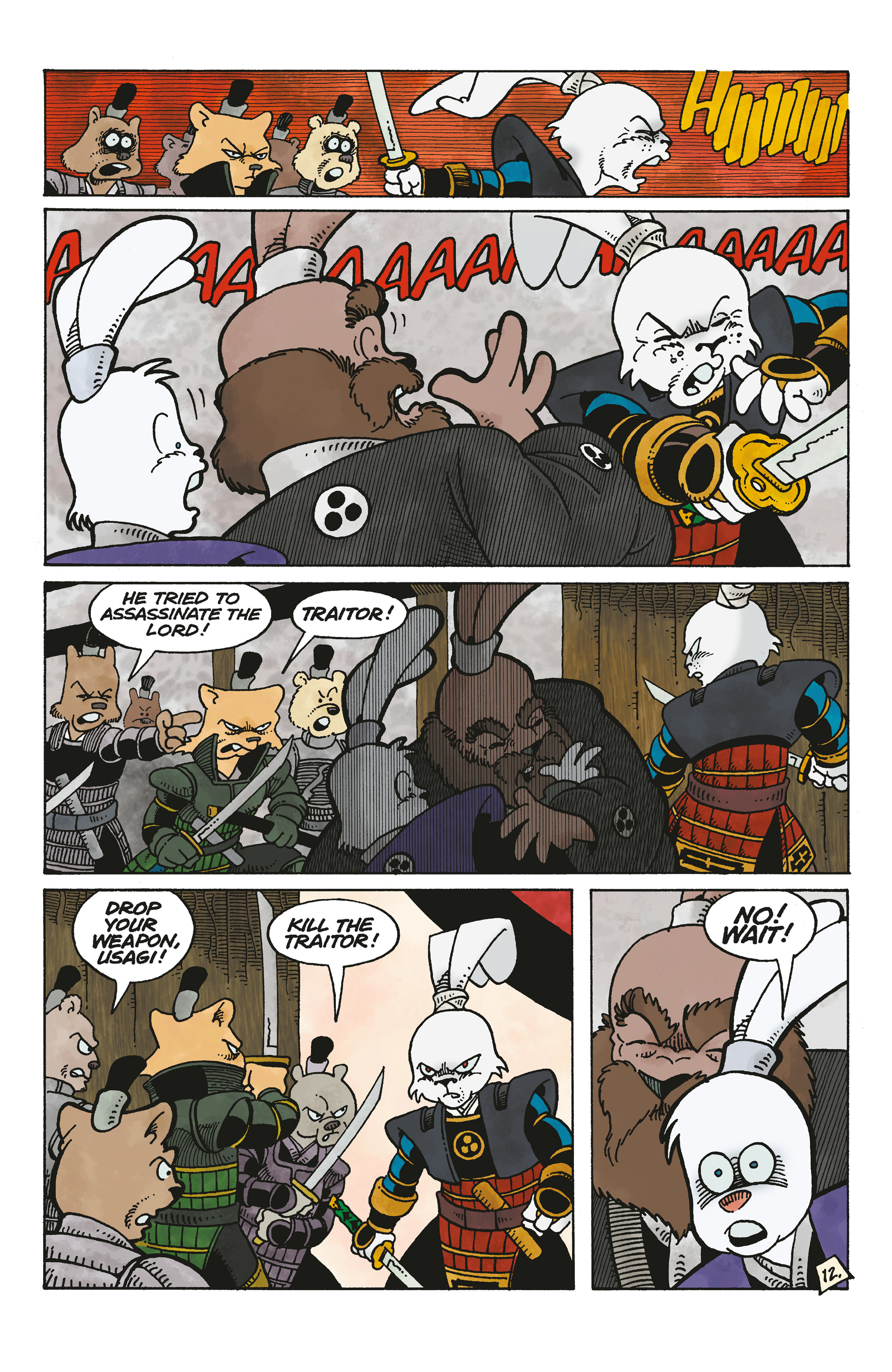 Read online Space Usagi: Death and Honor comic -  Issue #1 - 13