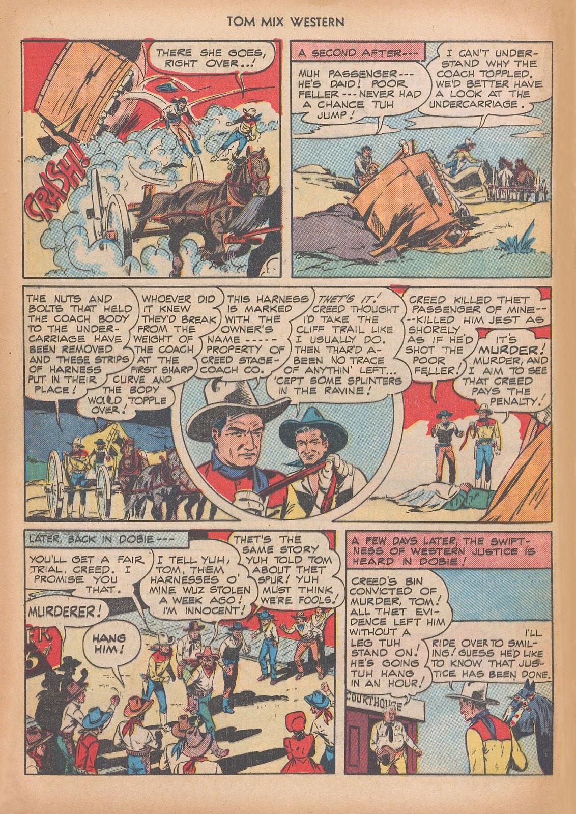 Tom Mix Western (1948) issue 10 - Page 36