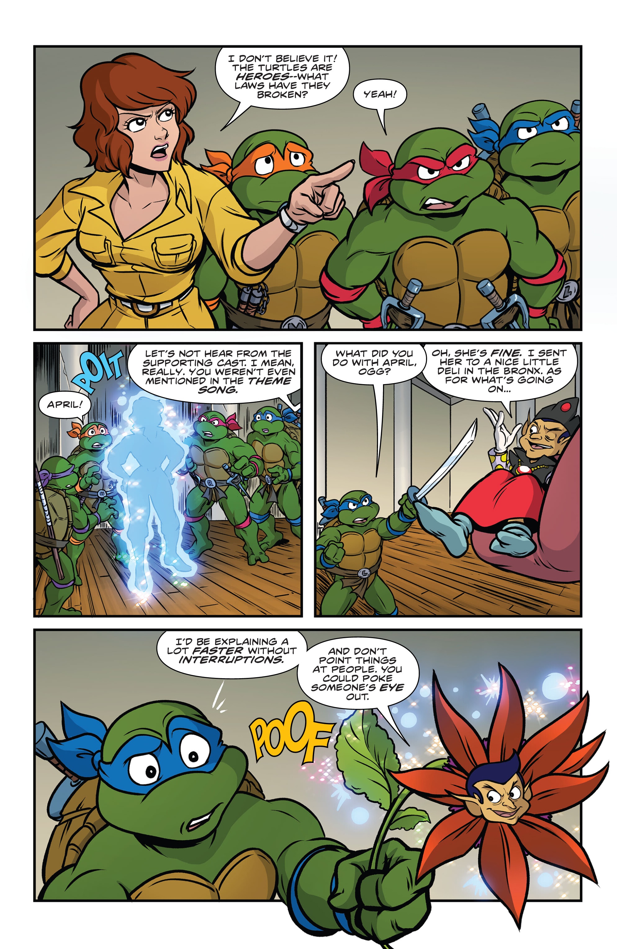 Read online Teenage Mutant Ninja Turtles: Saturday Morning Adventures Continued comic -  Issue #8 - 11