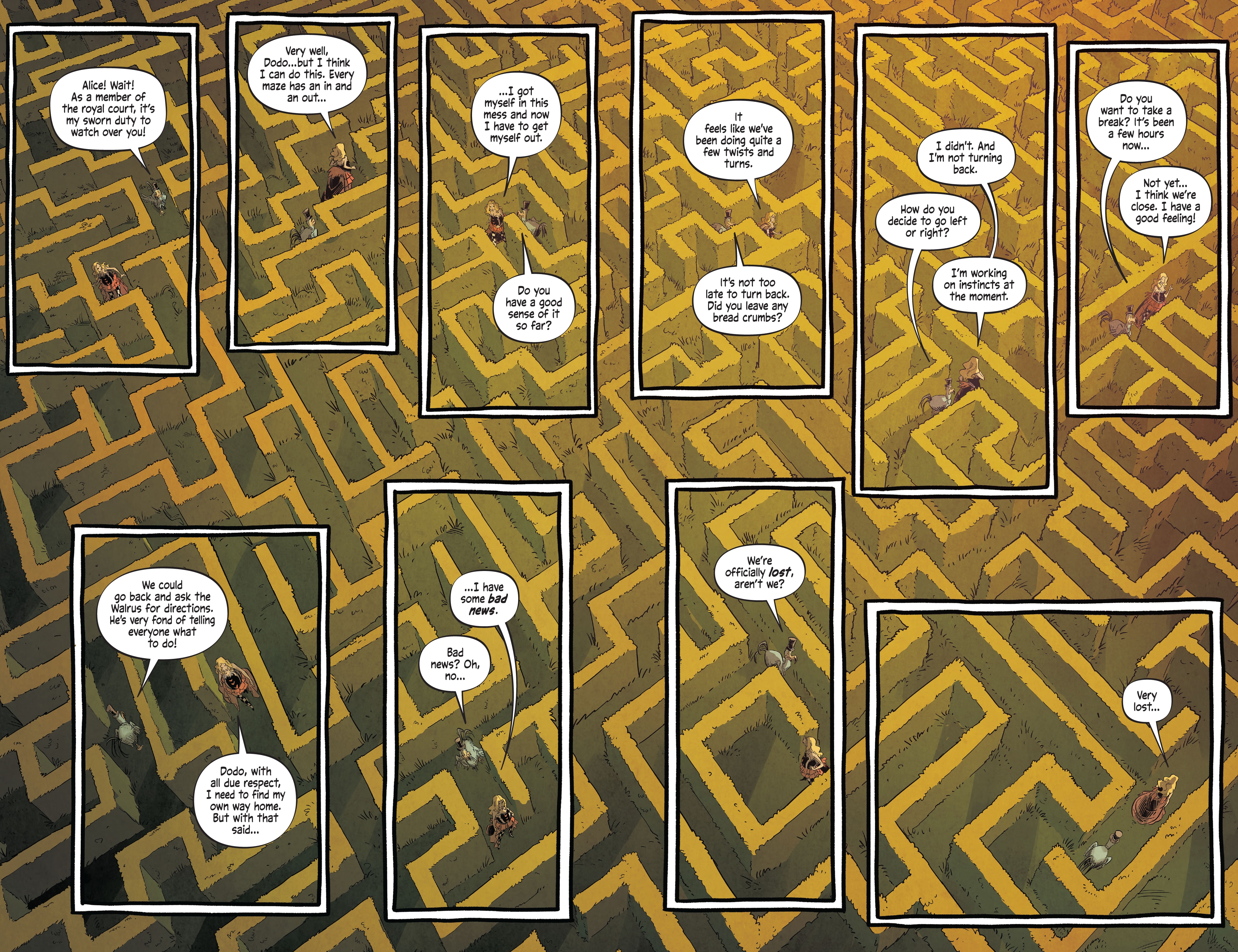 Read online Alice Never After comic -  Issue #5 - 16